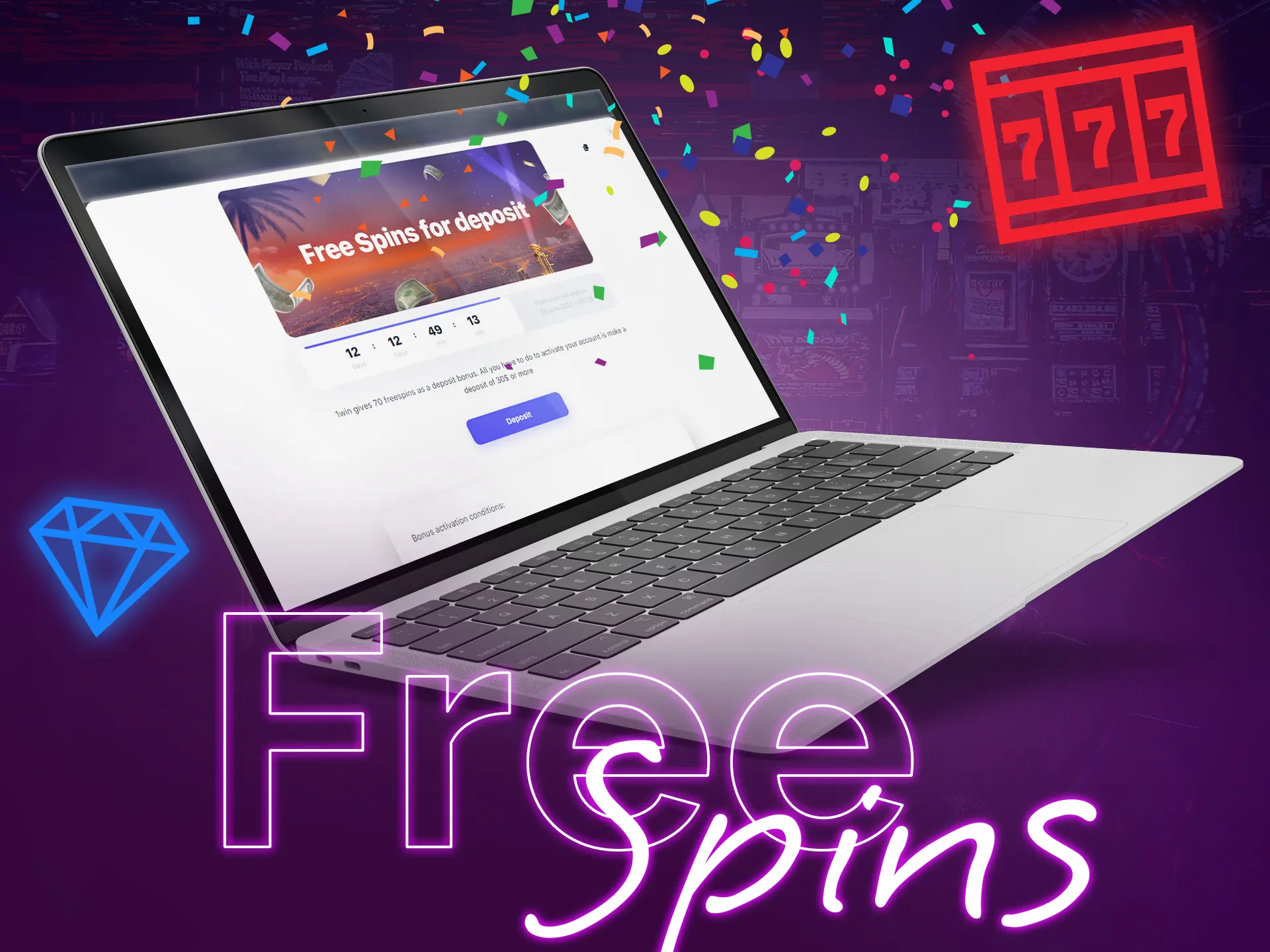 Free spins allow players to try a game with the usage of no-risk spins.