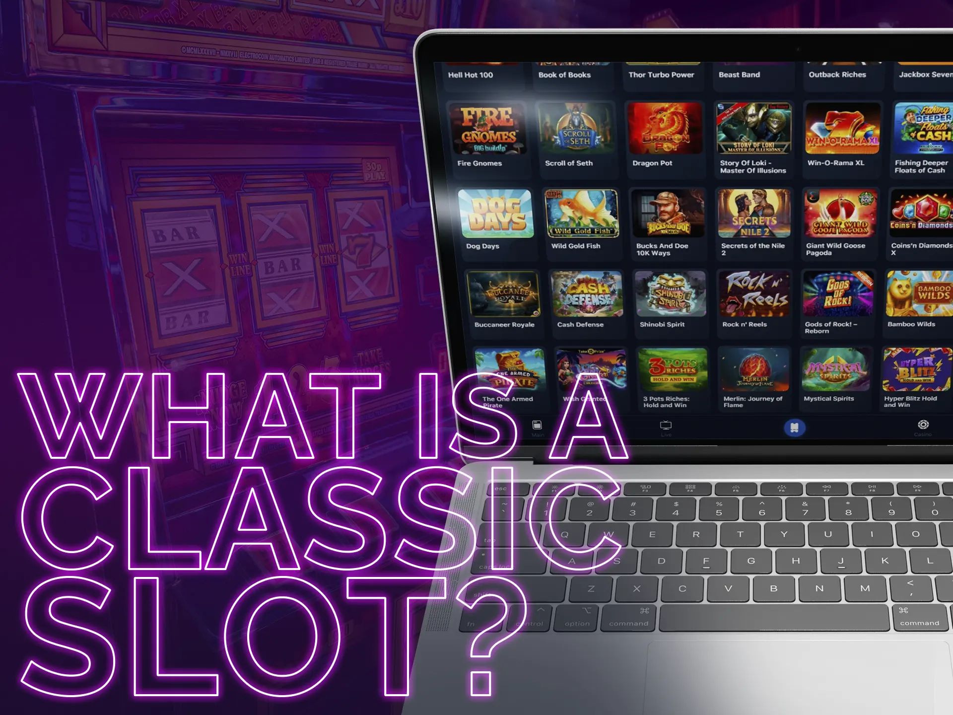 Play classic slots online.