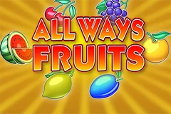 You can play the slot of All Ways Fruits here.