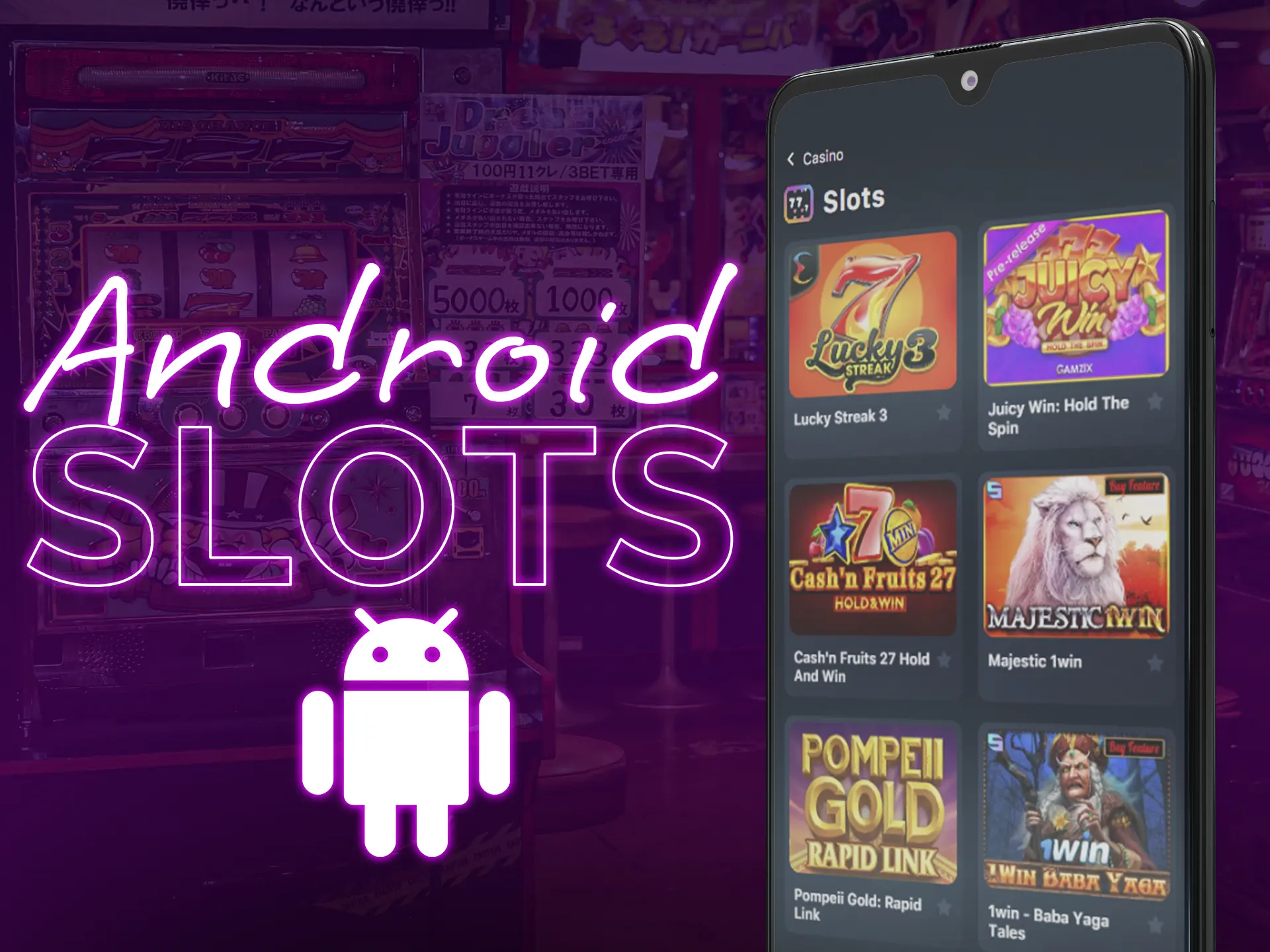 Downloading and installing a casino app on android devices is quite easy. 