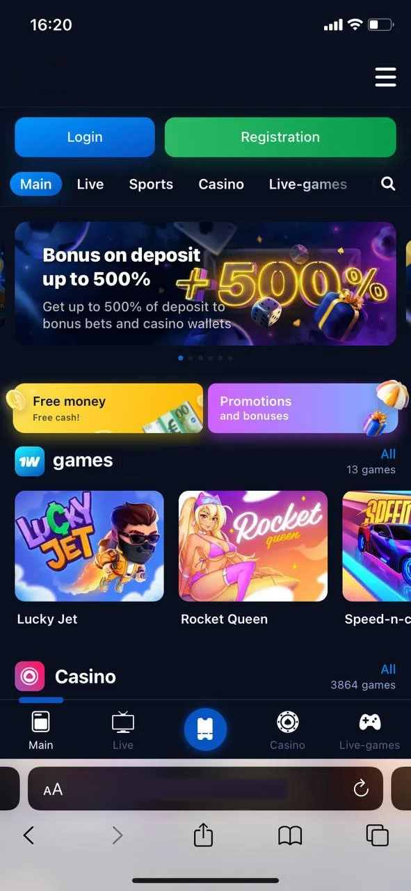 Choose an online casino to start playing video slots.