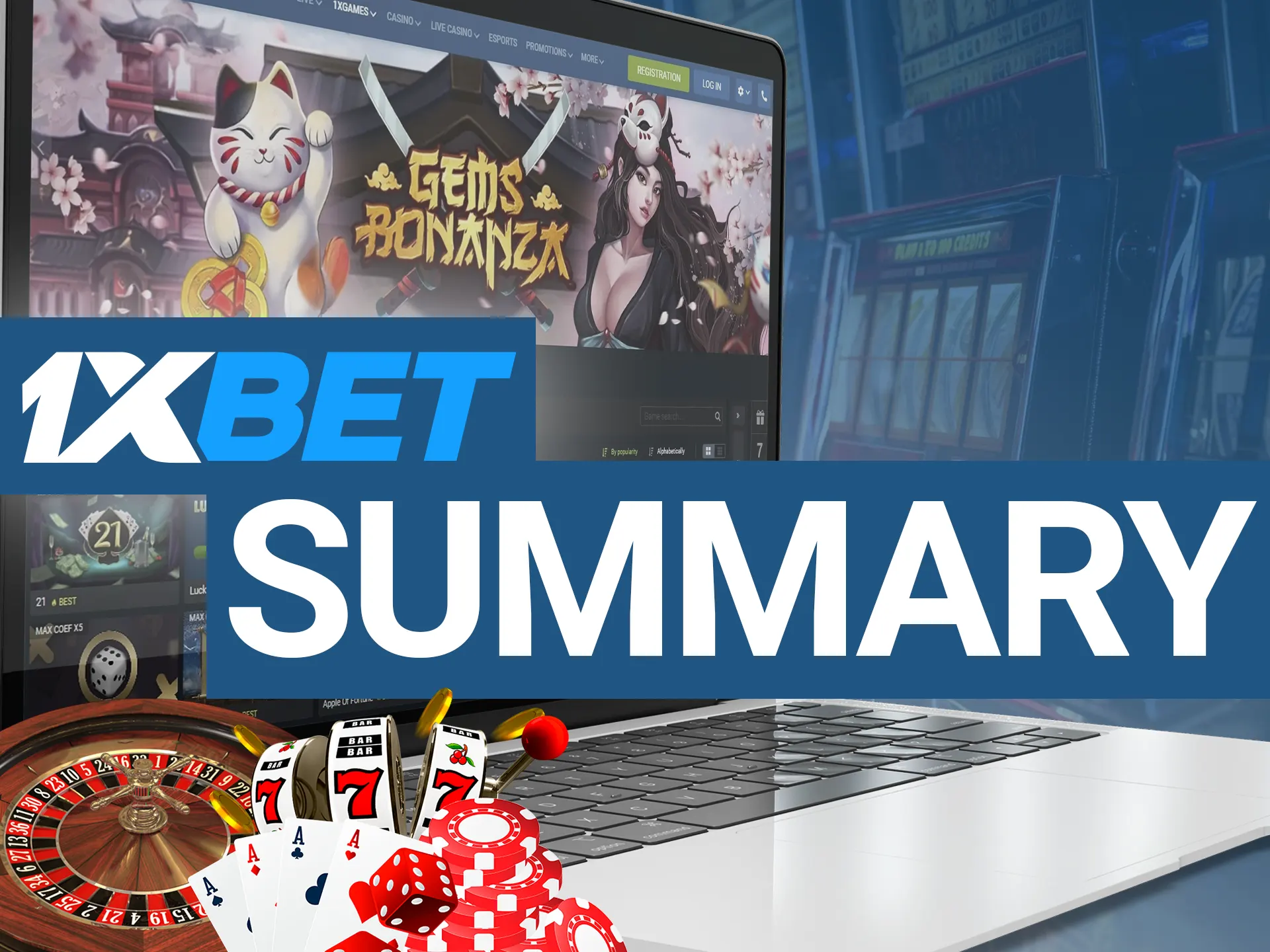 1xBet offers a huge selection of games and much more.