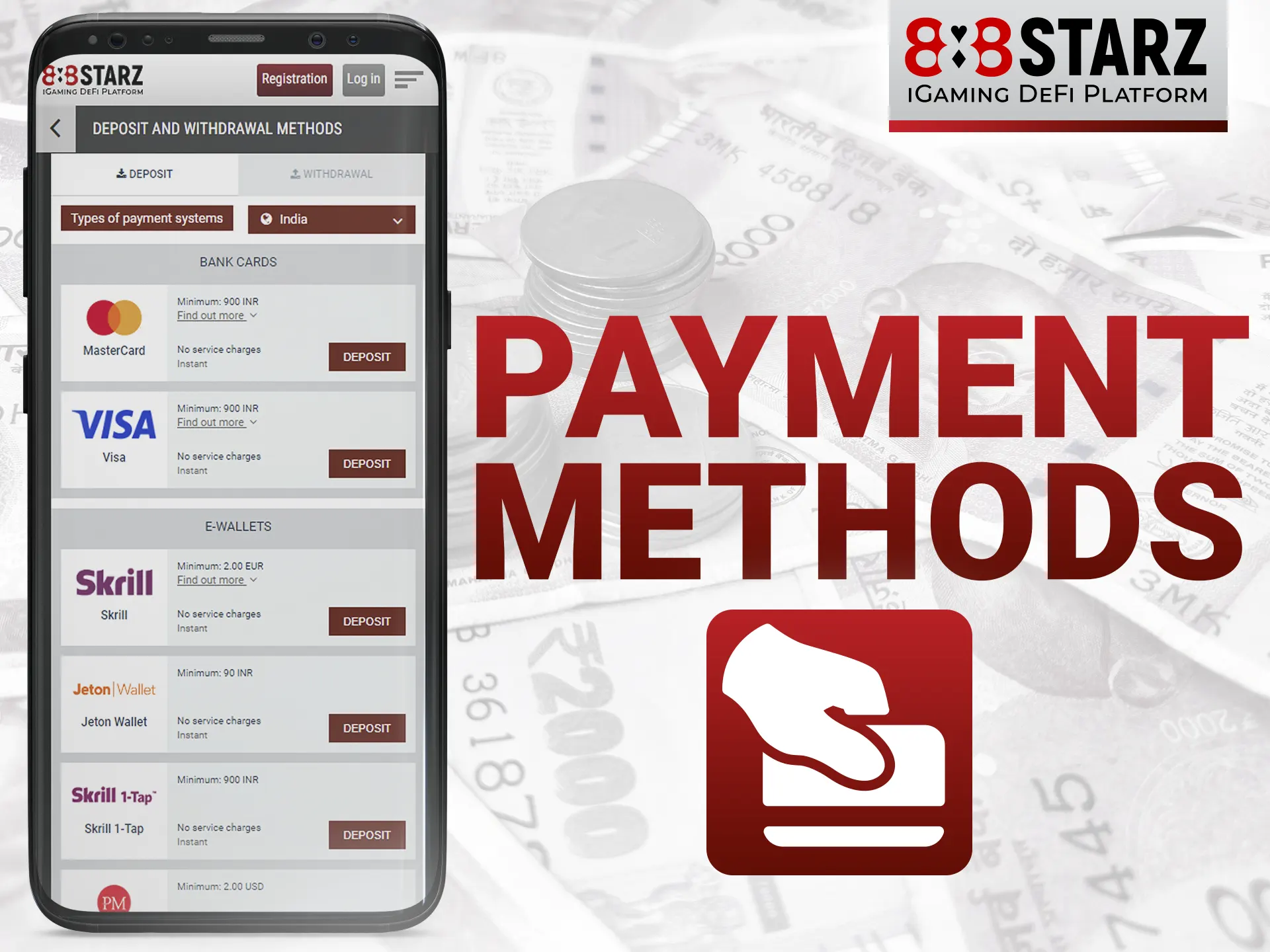 Familiarize yourself with payment methods.