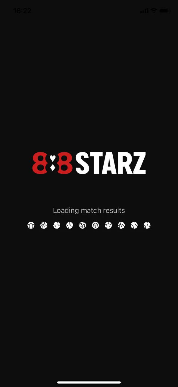 Launch the 888Starz app.