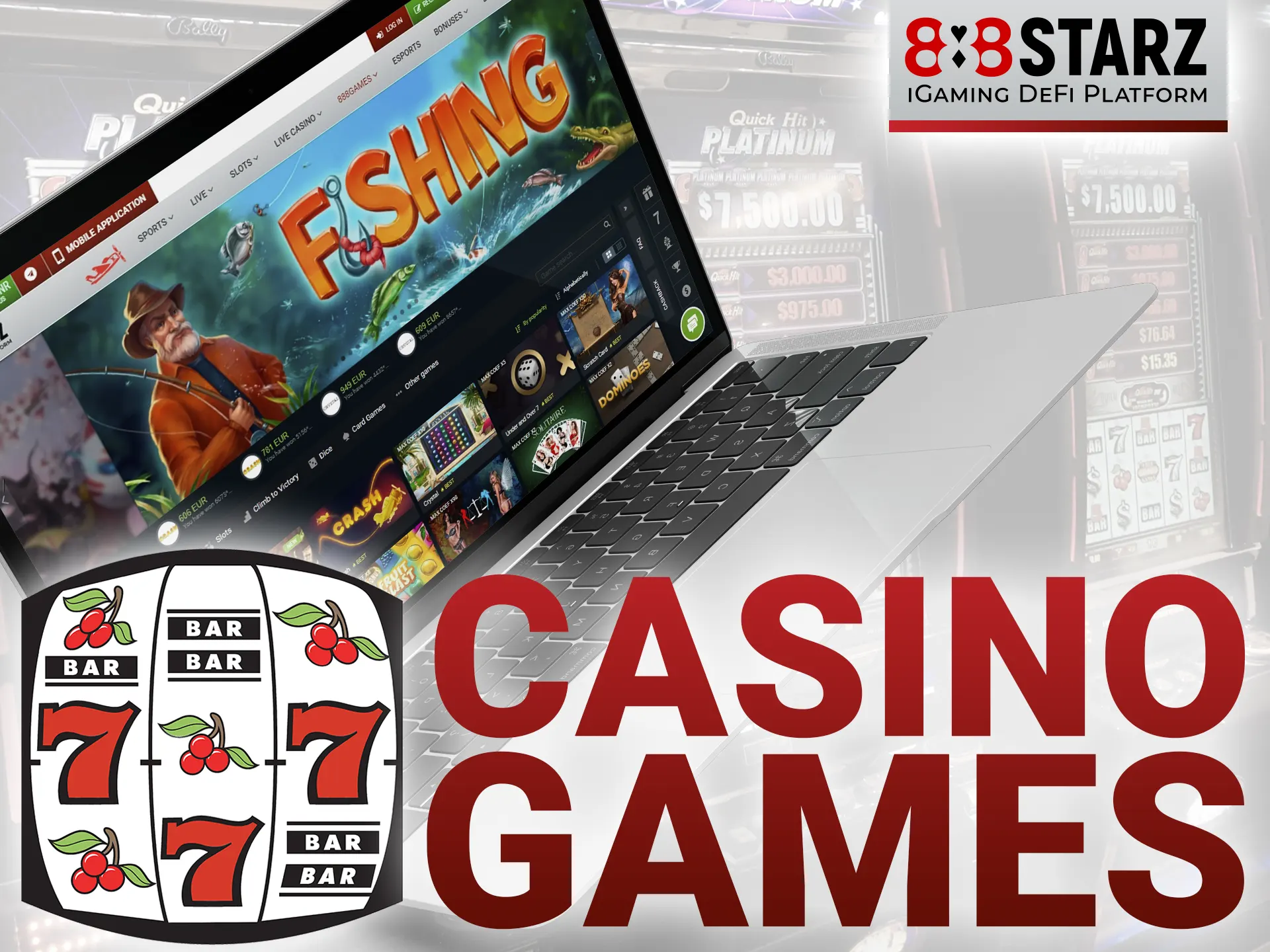 An extensive collection of classic slots, table games and live dealer games awaits players of all levels at 888starz Casino.