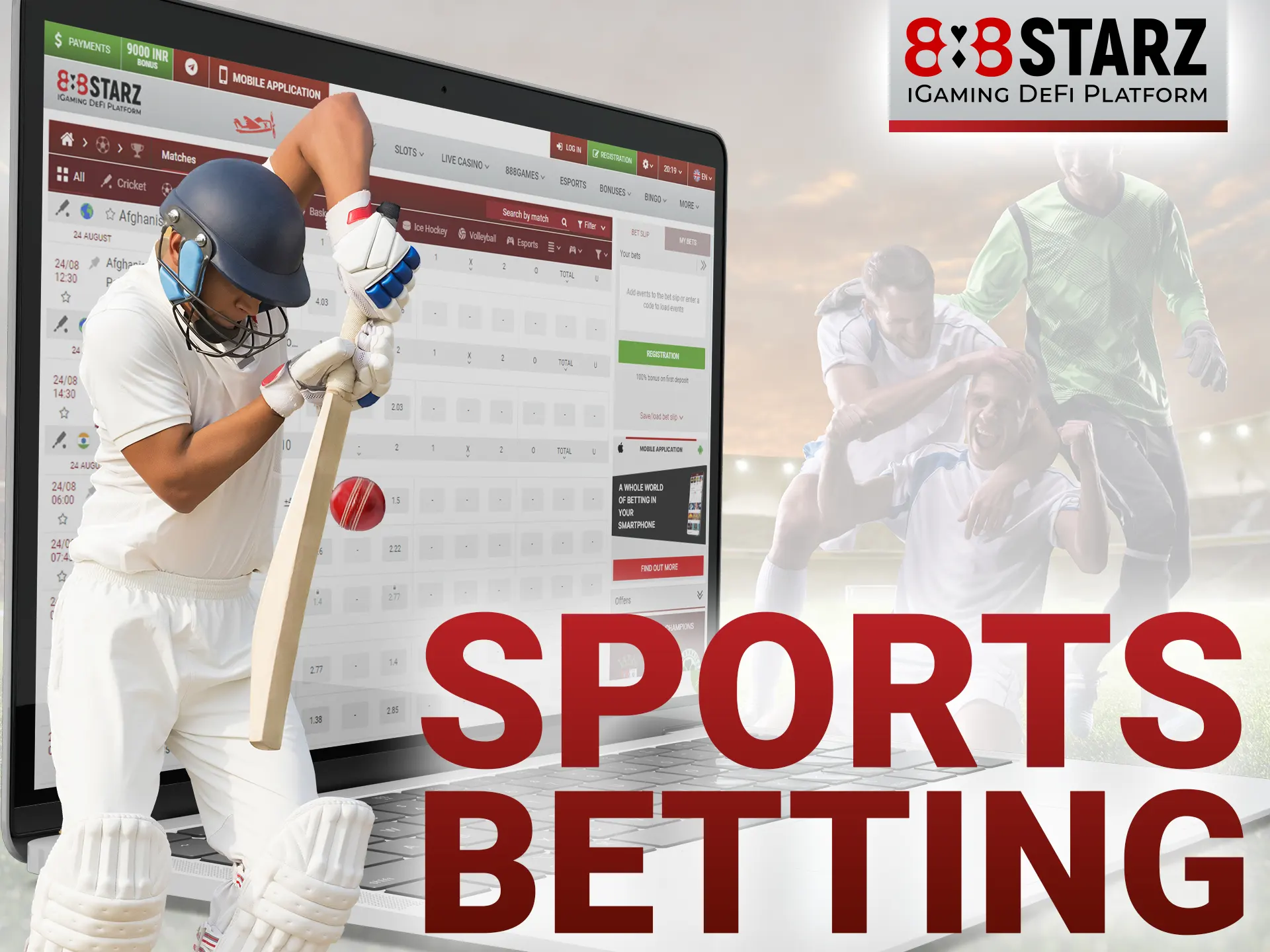At 888starz, sports betting enthusiasts can take advantage of a wide range of sports betting options.