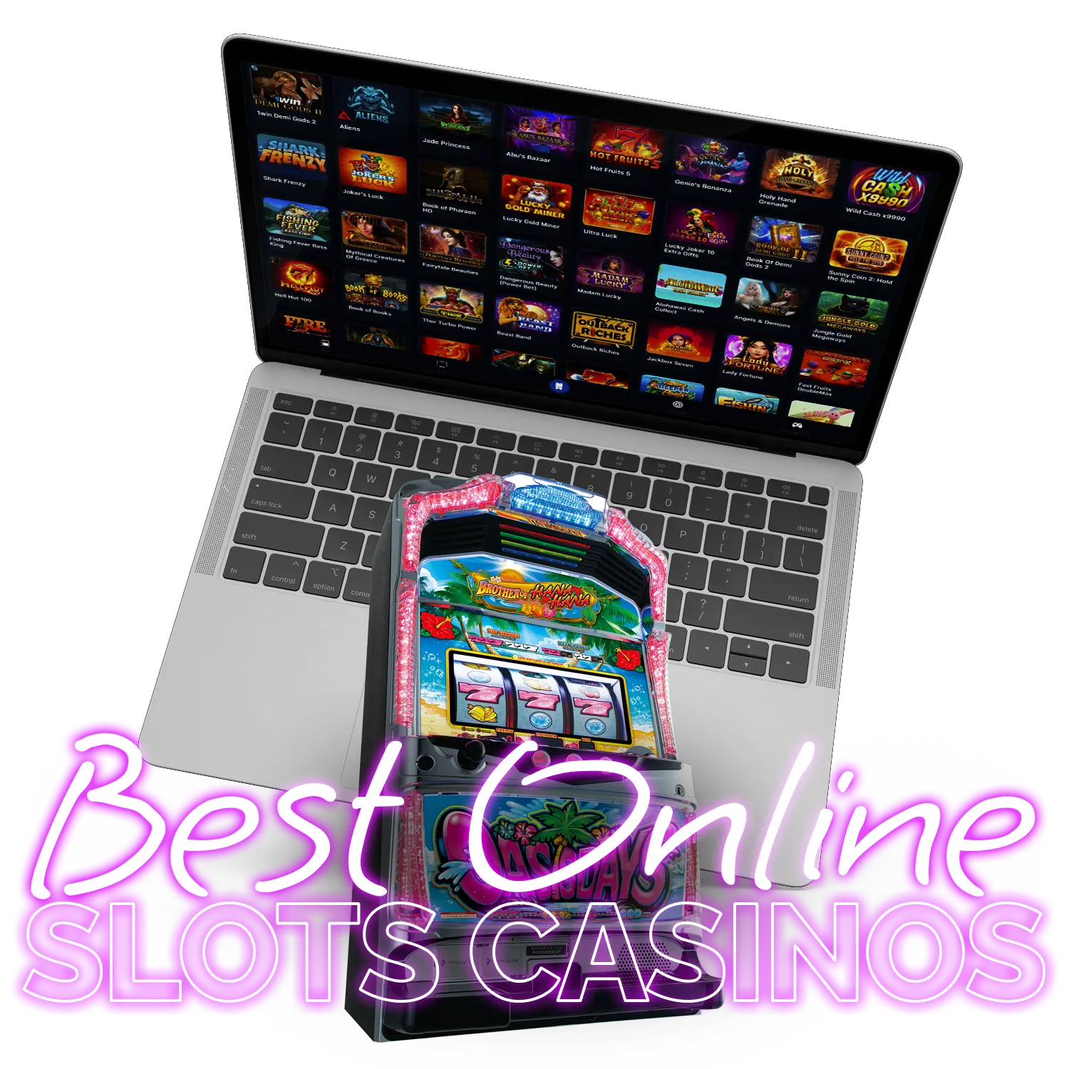 Play new slot games and win.
