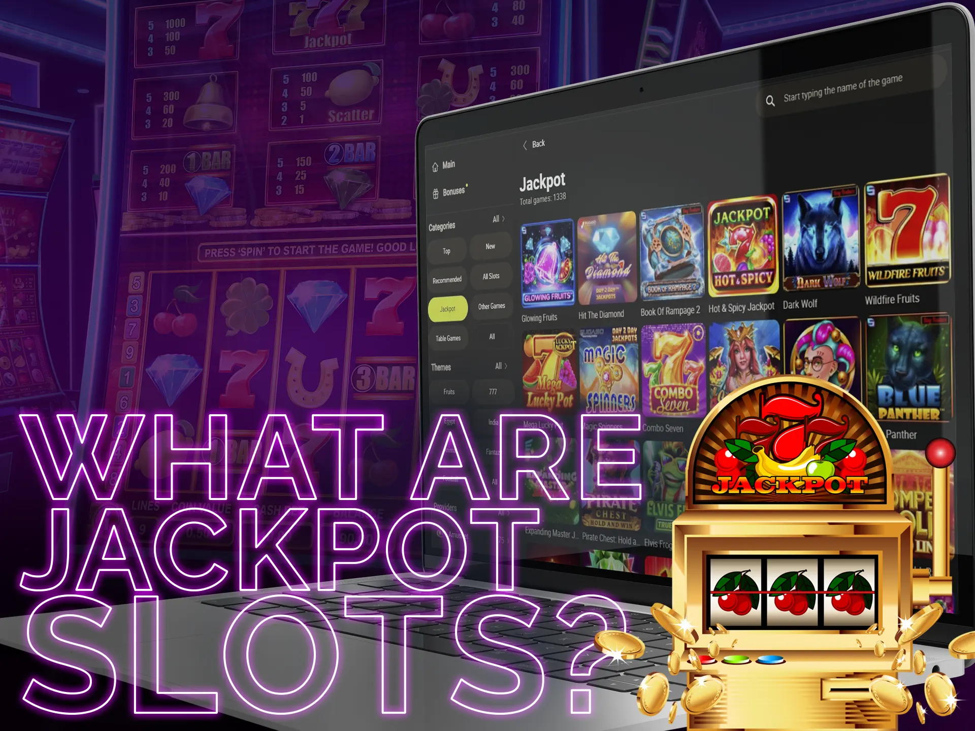 Combinations to hit jackpots are determined by the providers. 