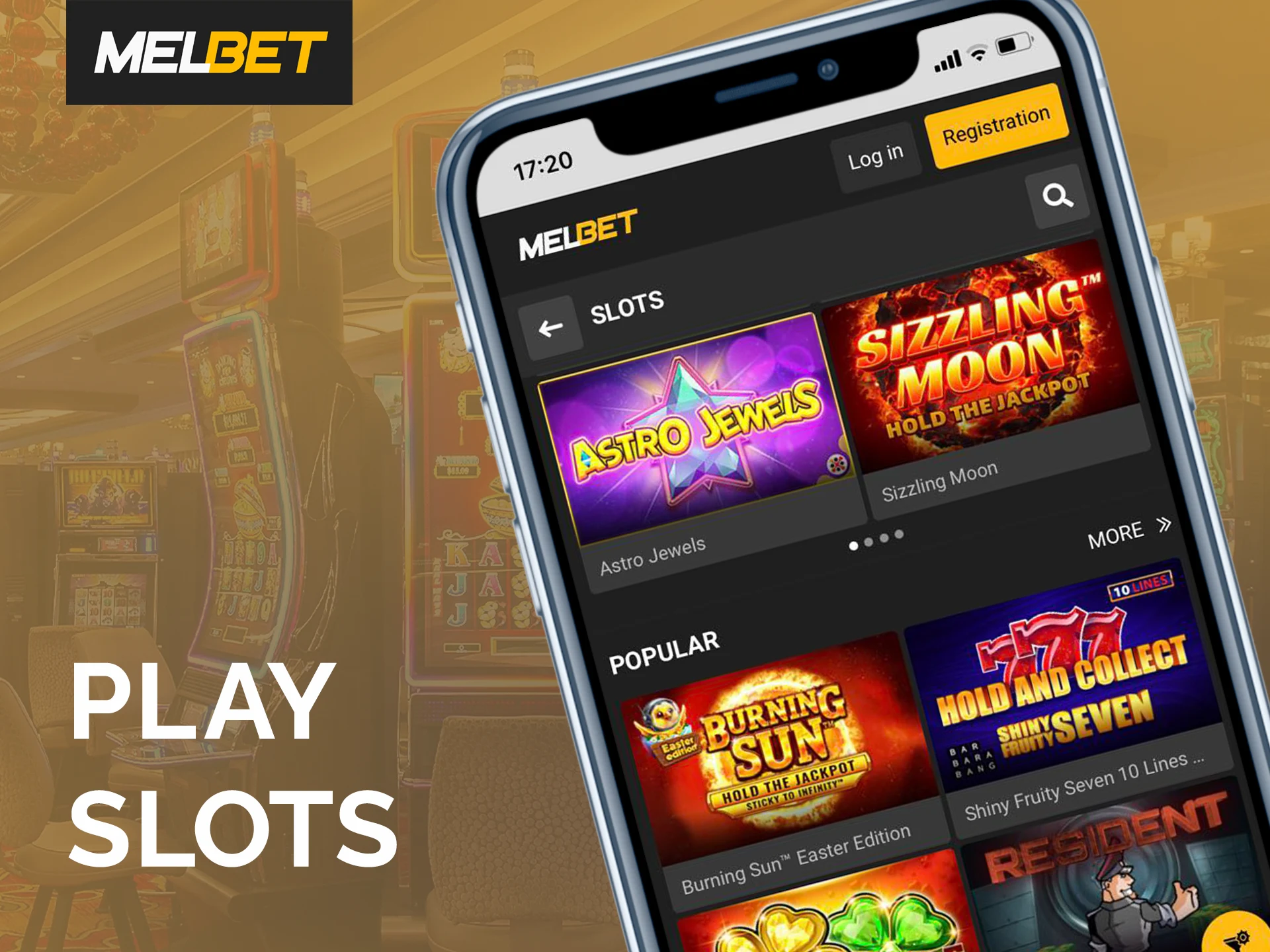 Learn how to play slots.