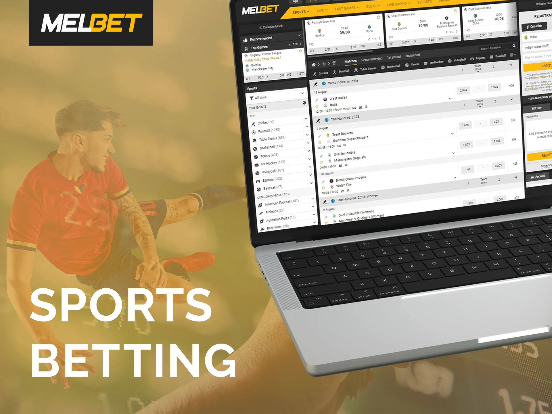 Bet on sports and win.