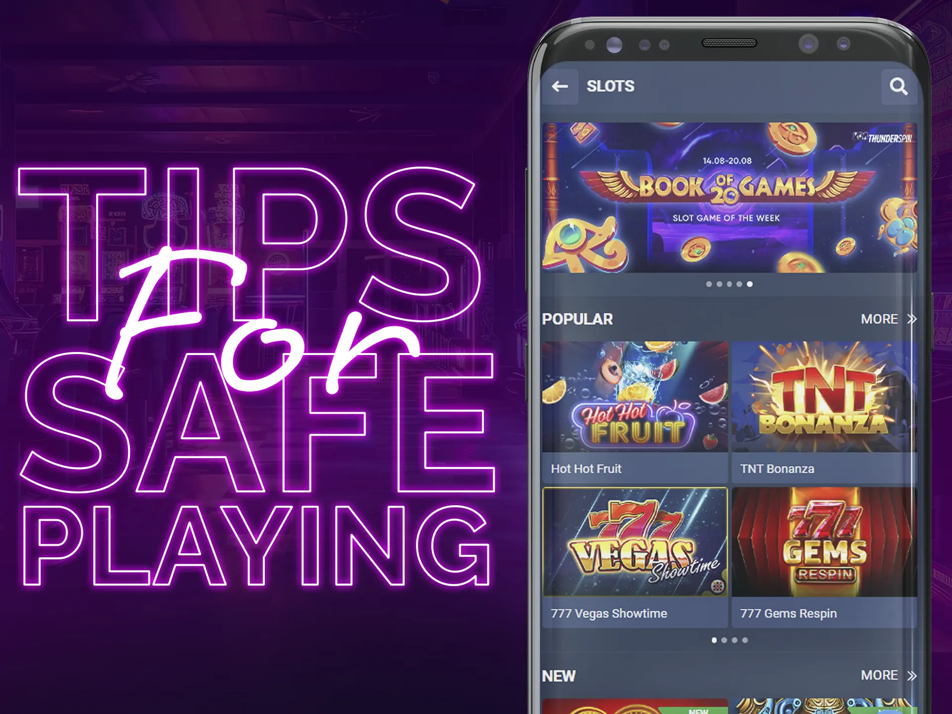 Stick to these tips to safely play slots through apps.