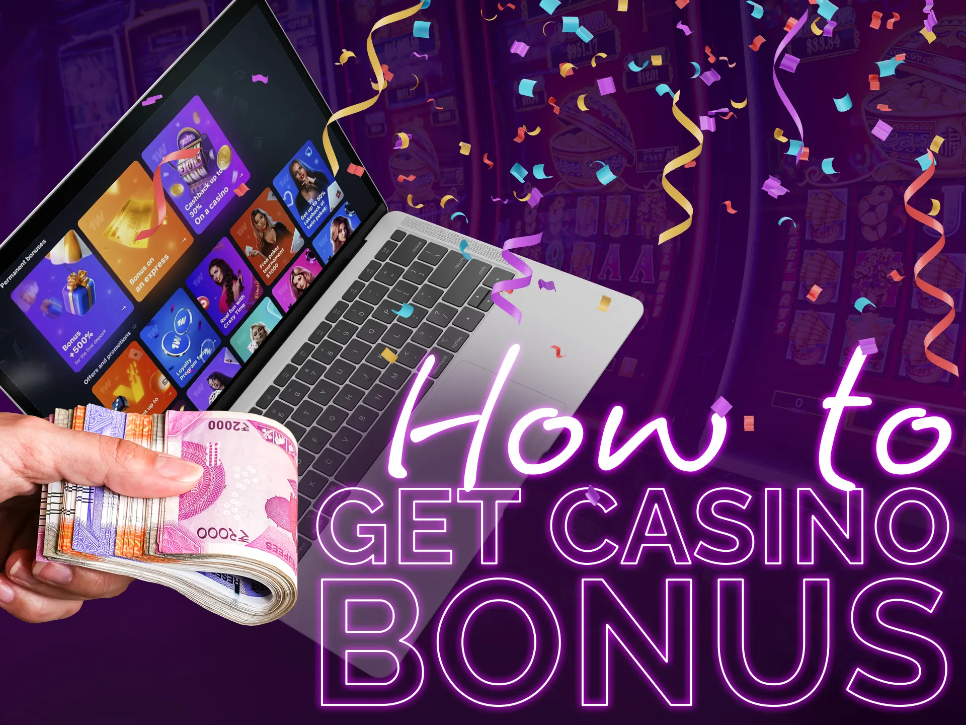 Claim the casino bonus, and play eligible games, fulfill wagering rules, and withdraw your winnings.
