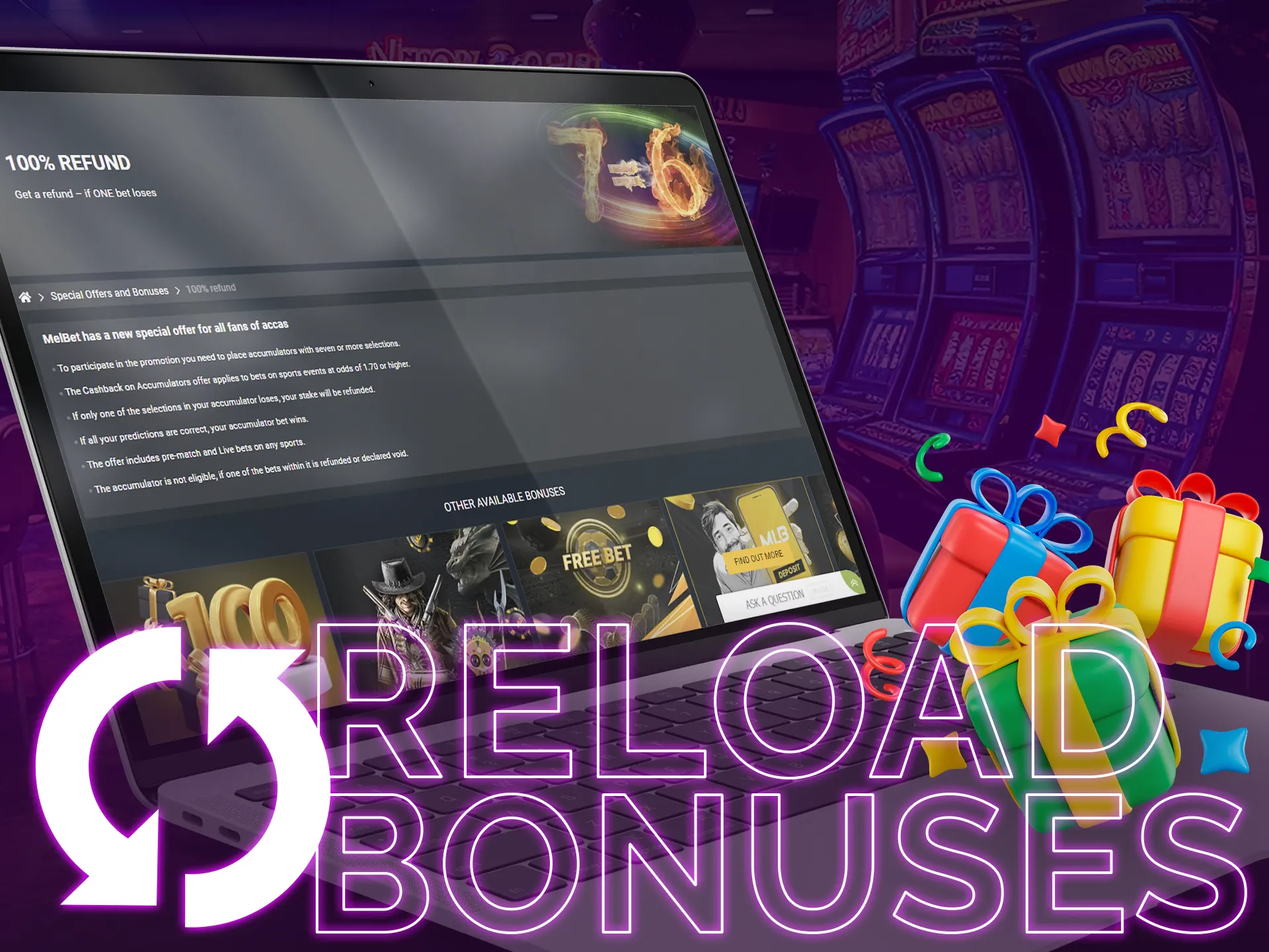 Reload bonuses benefit current players, boosting their bankrolls for extended gameplay, especially for frequent depositors.