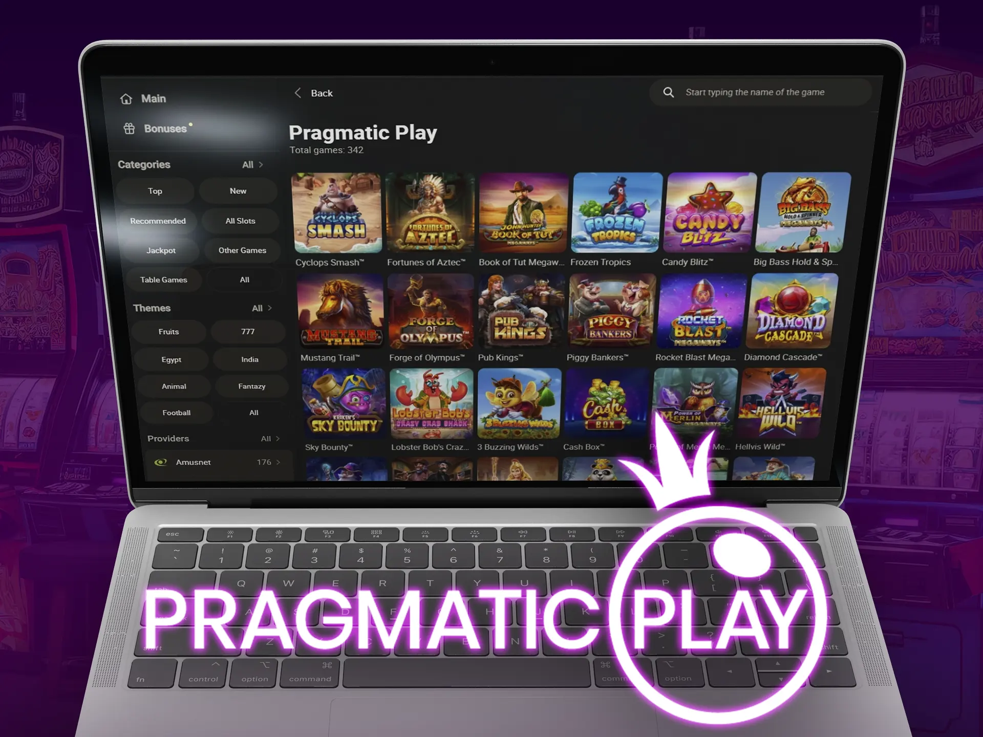 Pragmatic Play is a popular slots games provider.