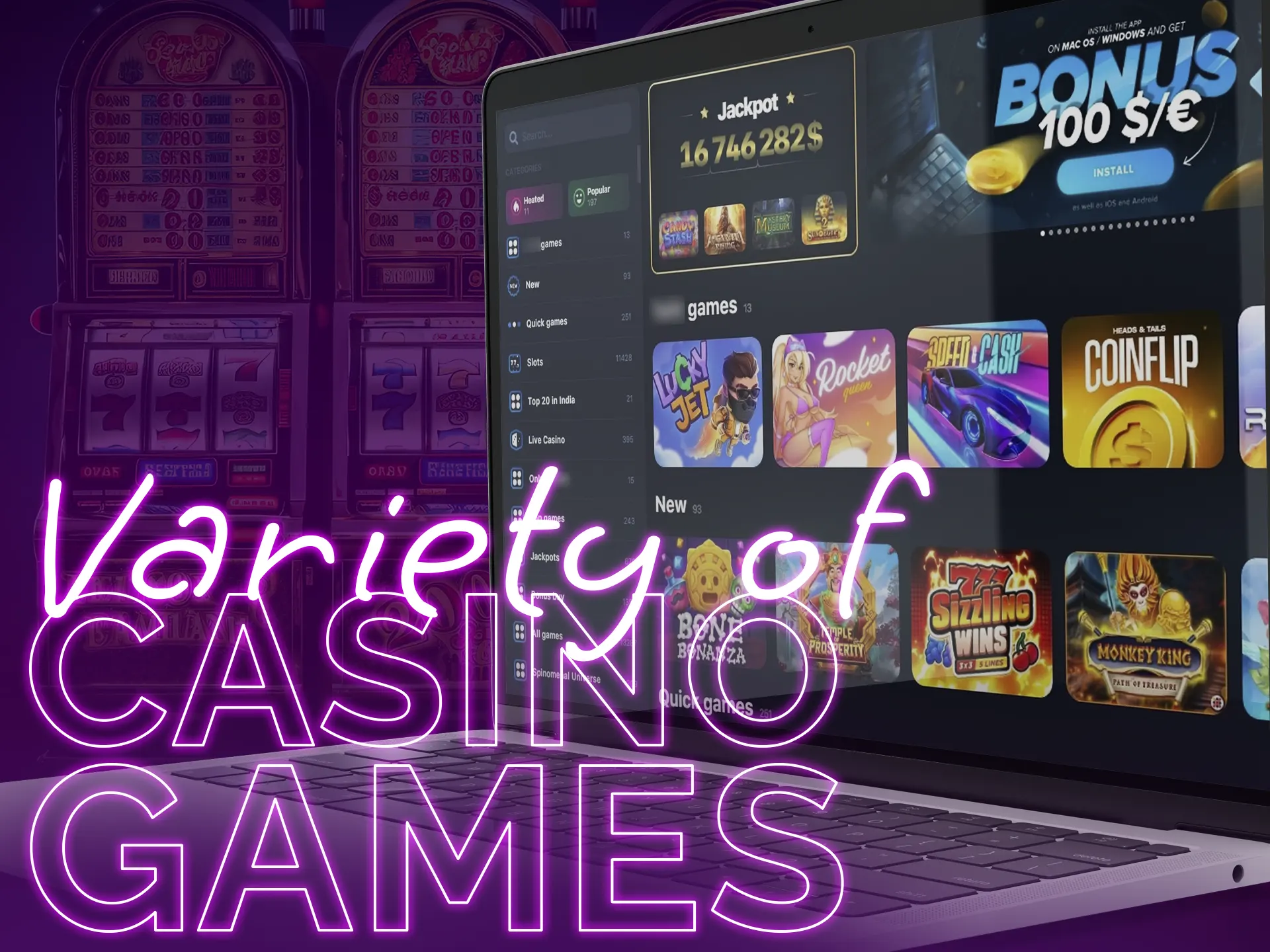 Learn and enjoy the variety of casino games.