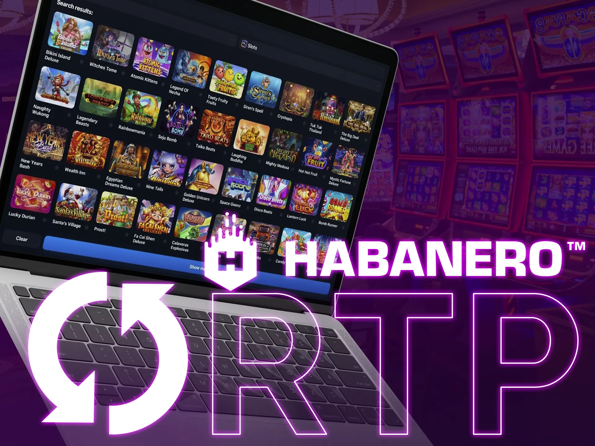 Habanero RTP indicates slot's winning potential.