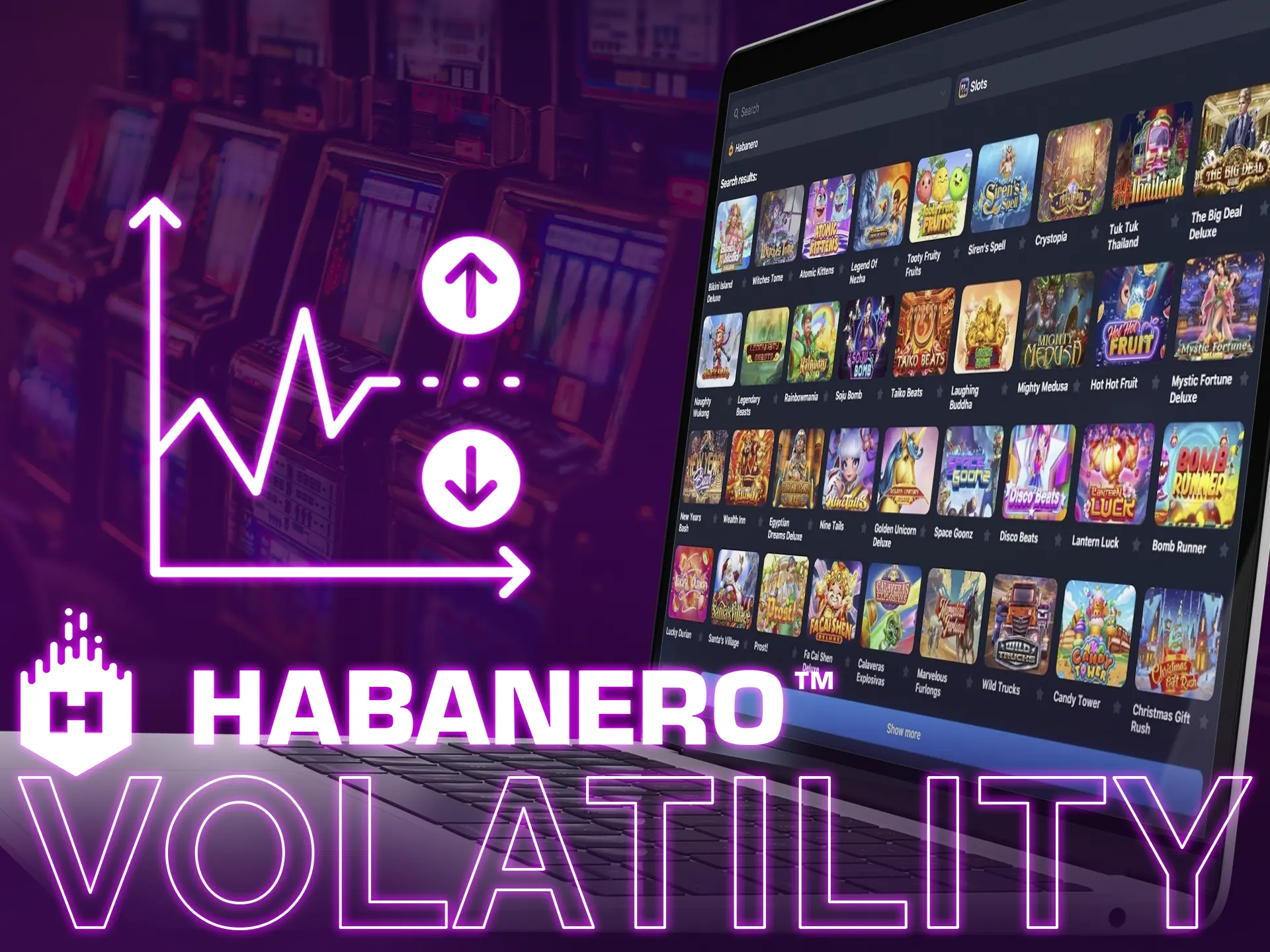 Habanero's high volatility for more winning chances.