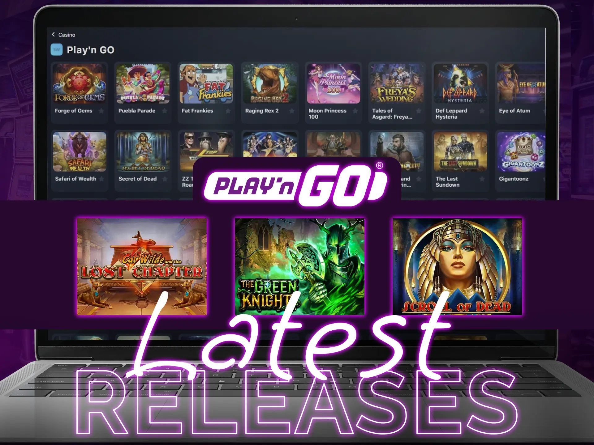 Check out the latest releases from Play'n Go.