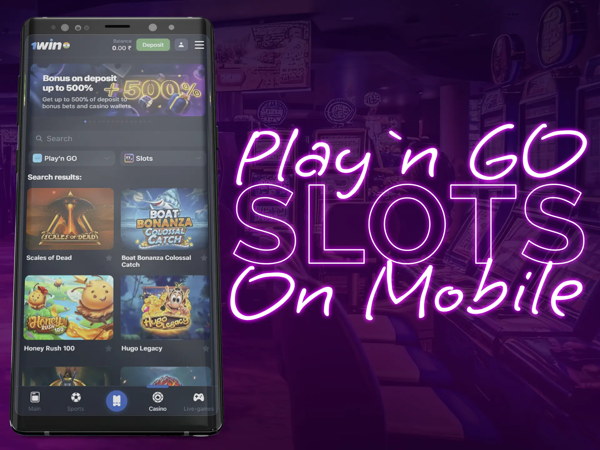 Players can easily access Play'n Go games on their smartphones or tablets.