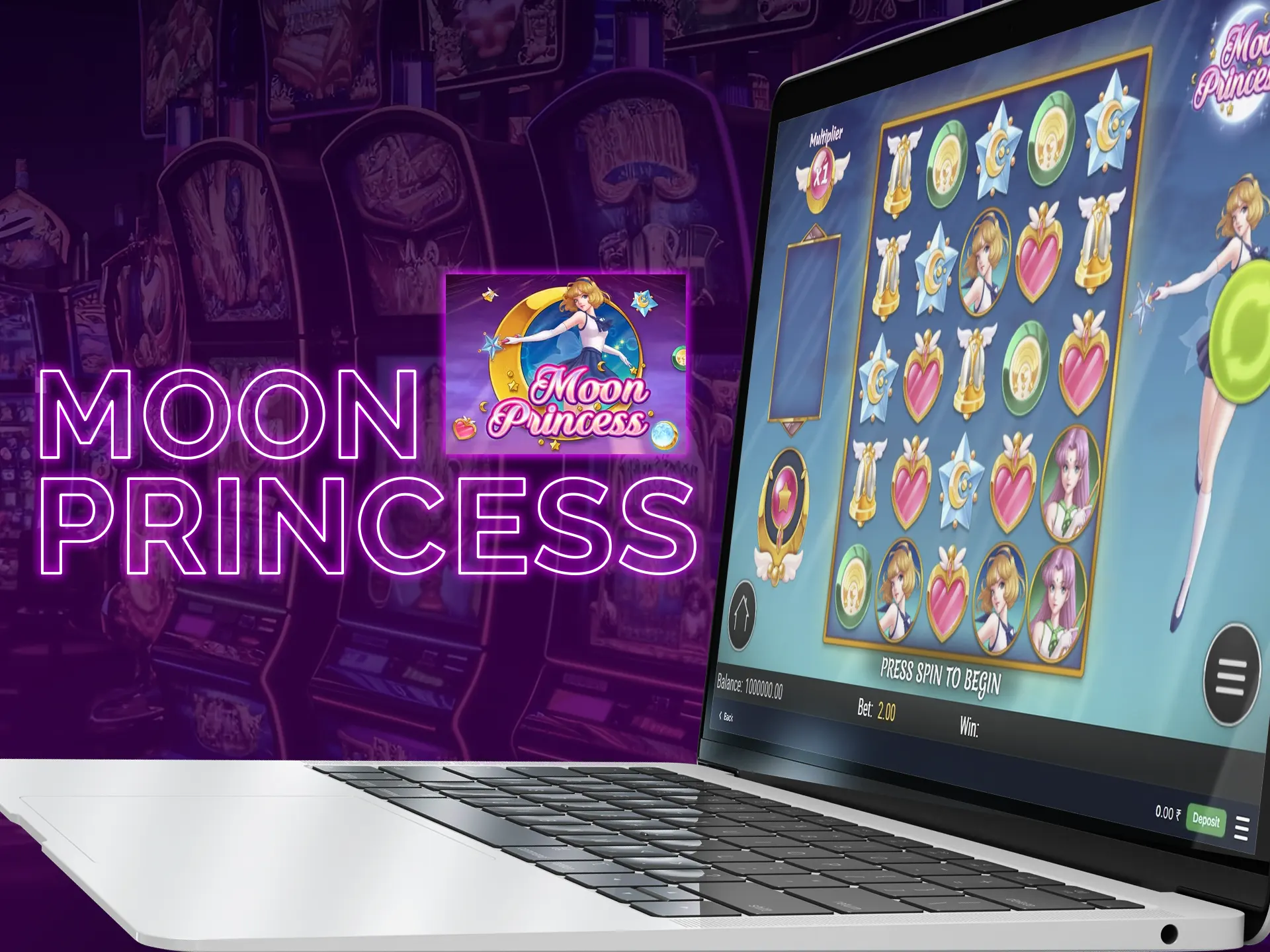 Moon Princess will provide players with an exciting gameplay experience.
