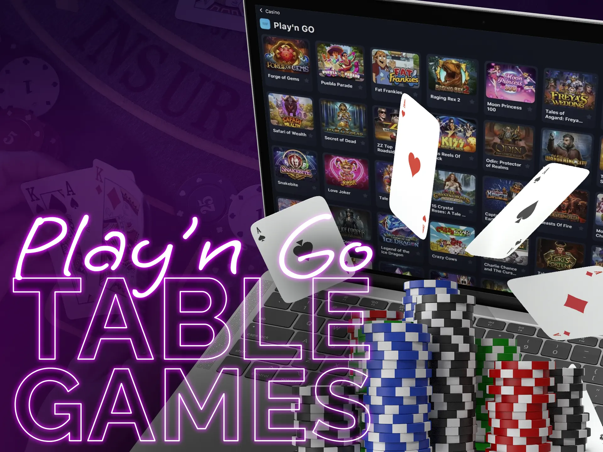 Play'n Go offers its players many popular casino games.