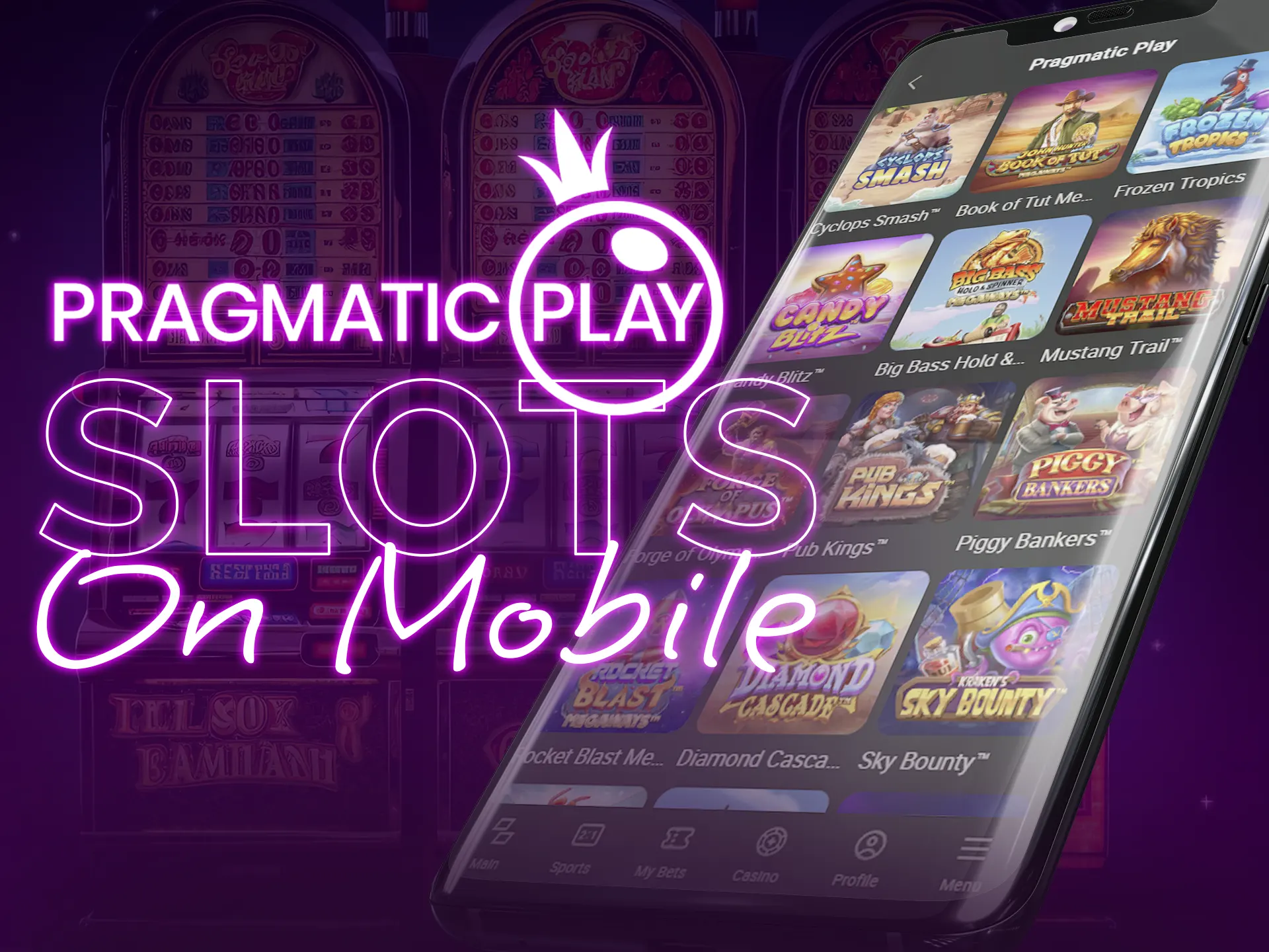 Pragmatic Play has optimized slots and casino games for mobile devices.