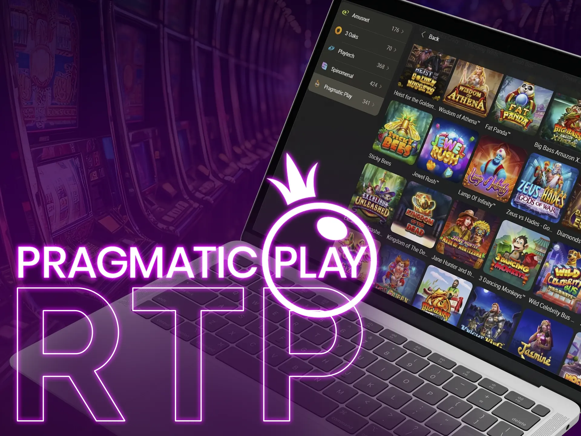 Provider Pragmatic Play giving a high RTP.
