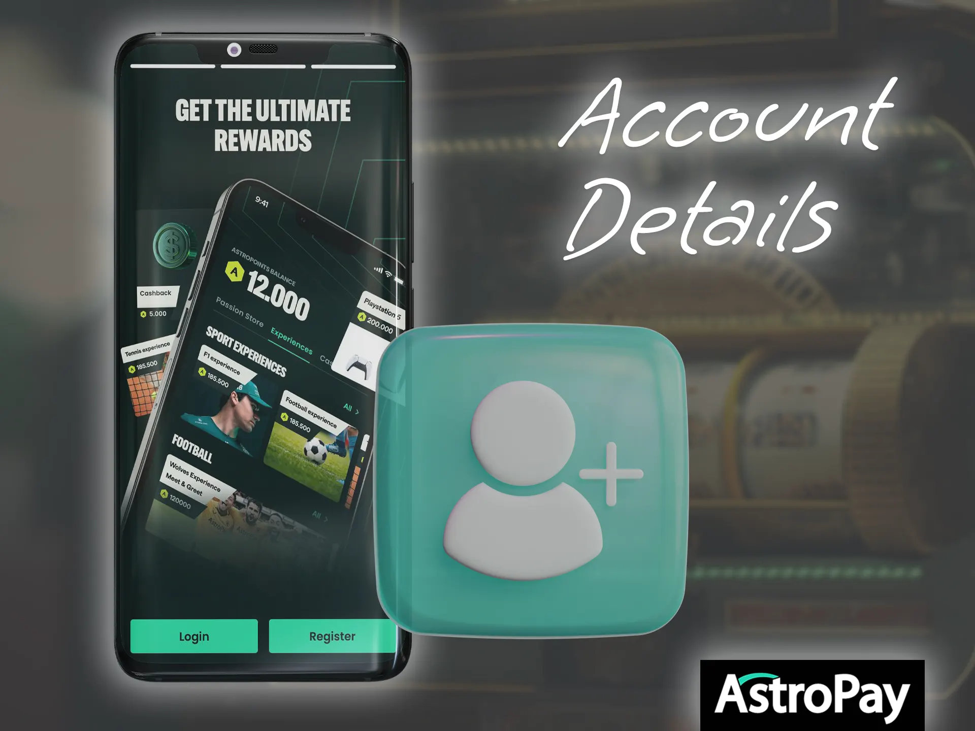Register a AstroPay account.