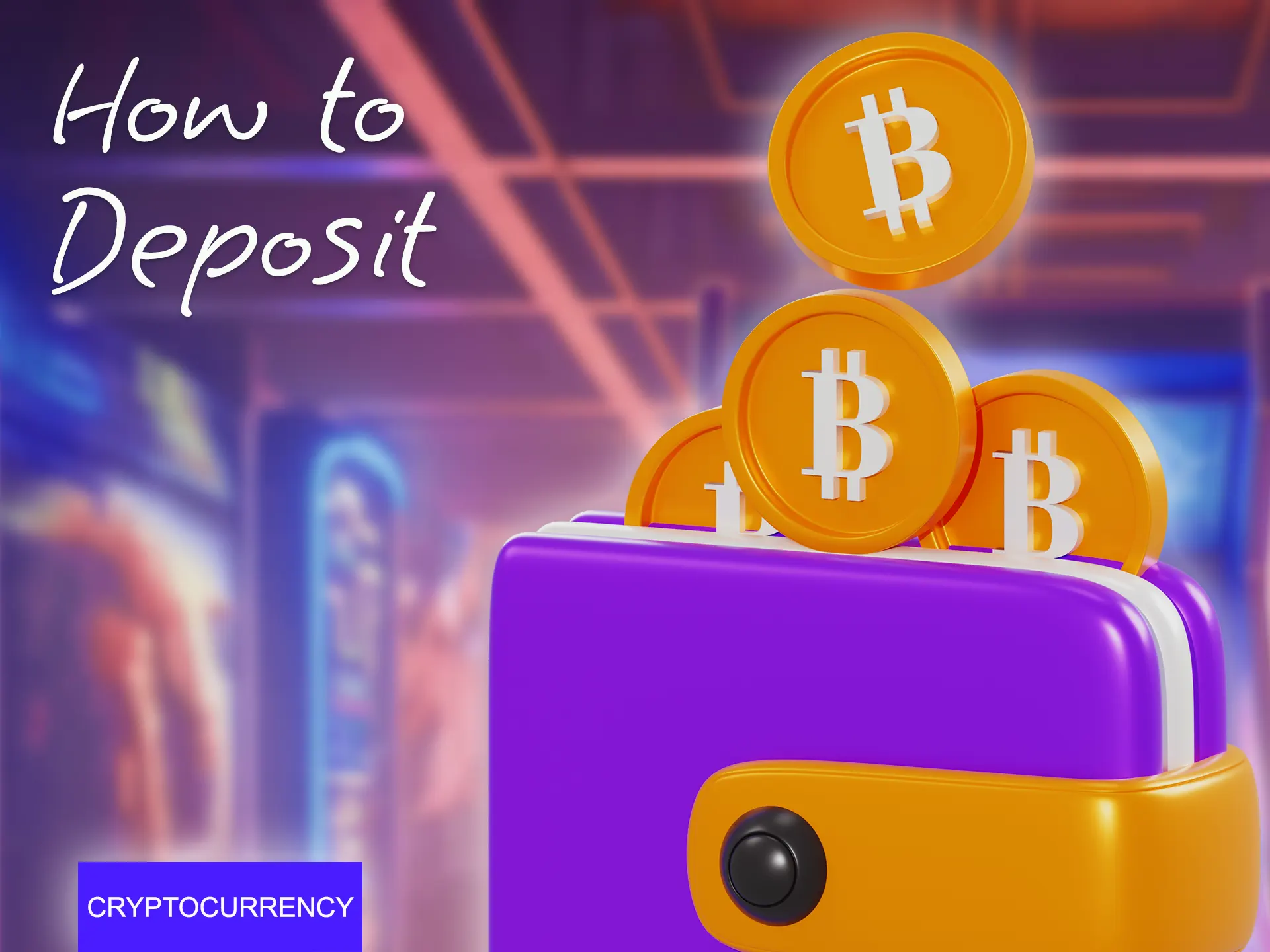 Check out our guide to making a cryptocurrency deposit.