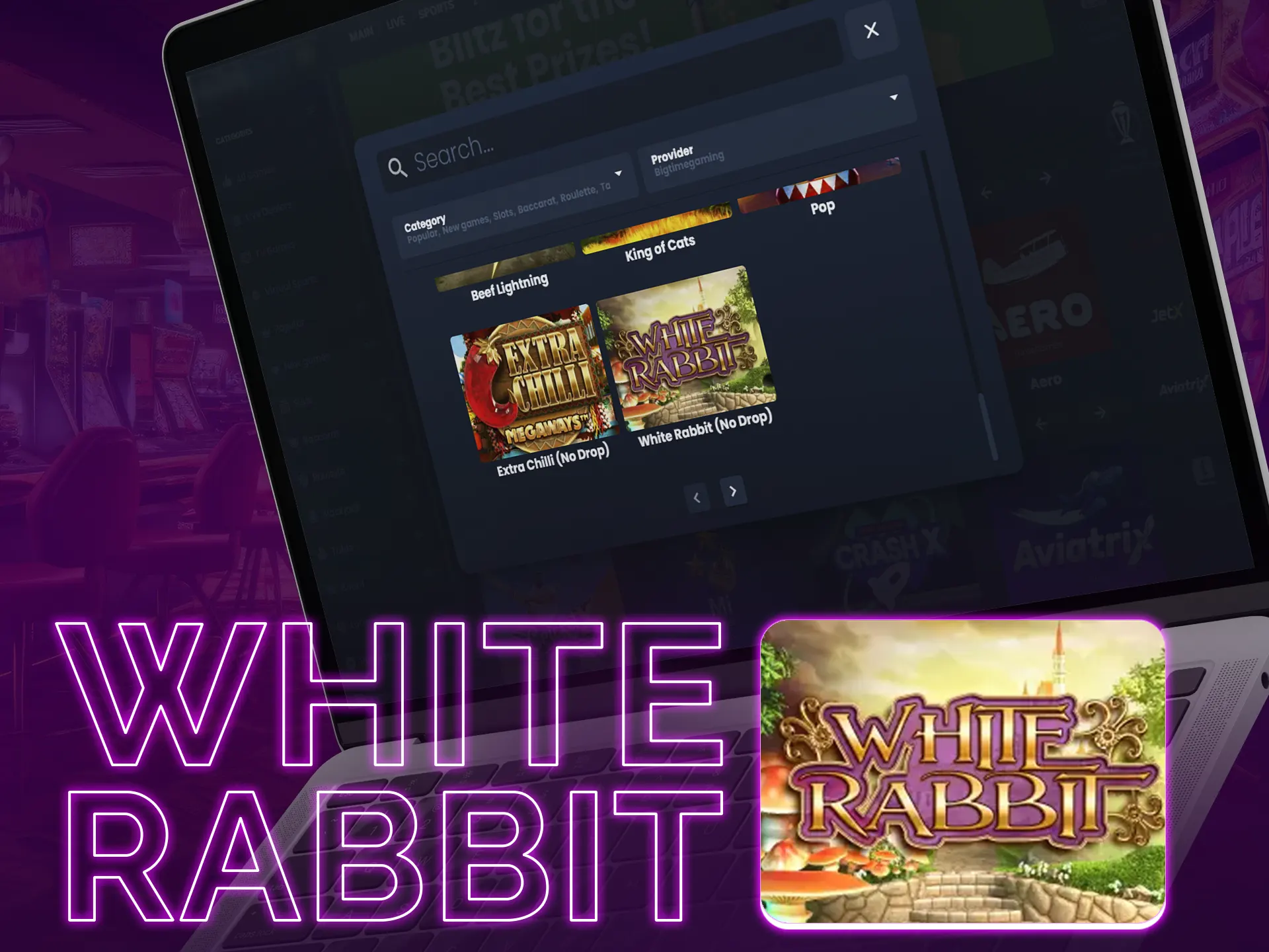 White Rabbit: Alice in Wonderland theme, 5 reels, high RTP.