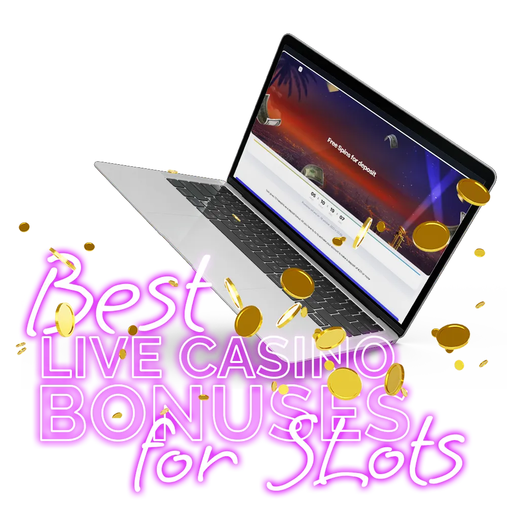 Check the list of the best live casino bonuses for slots!