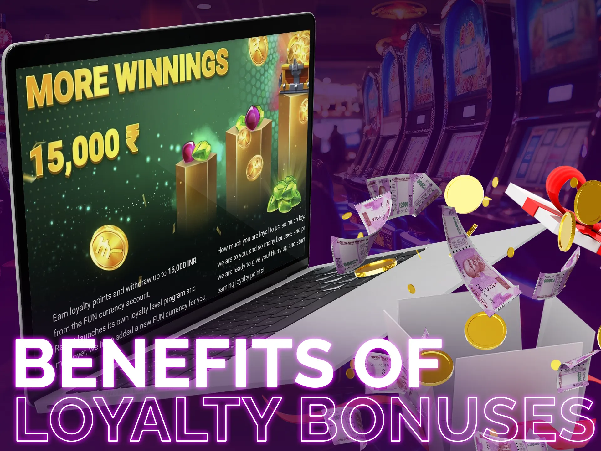 Learn about amazing benefits of loyalty bonuses.