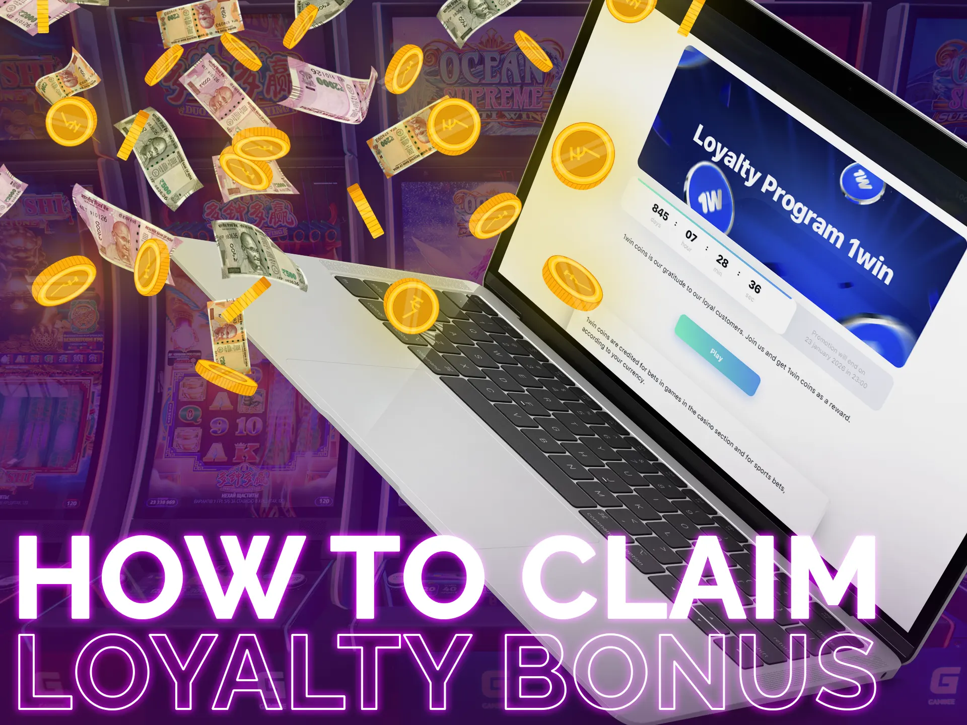 Ways to claim the loyalty bonus.