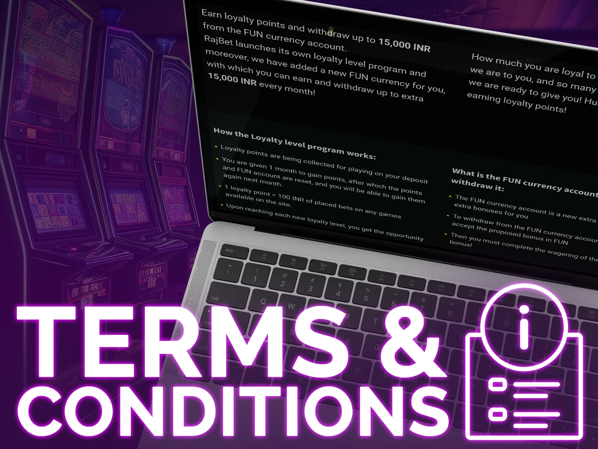 Learn terms and conditions of using loyalty bonuses.