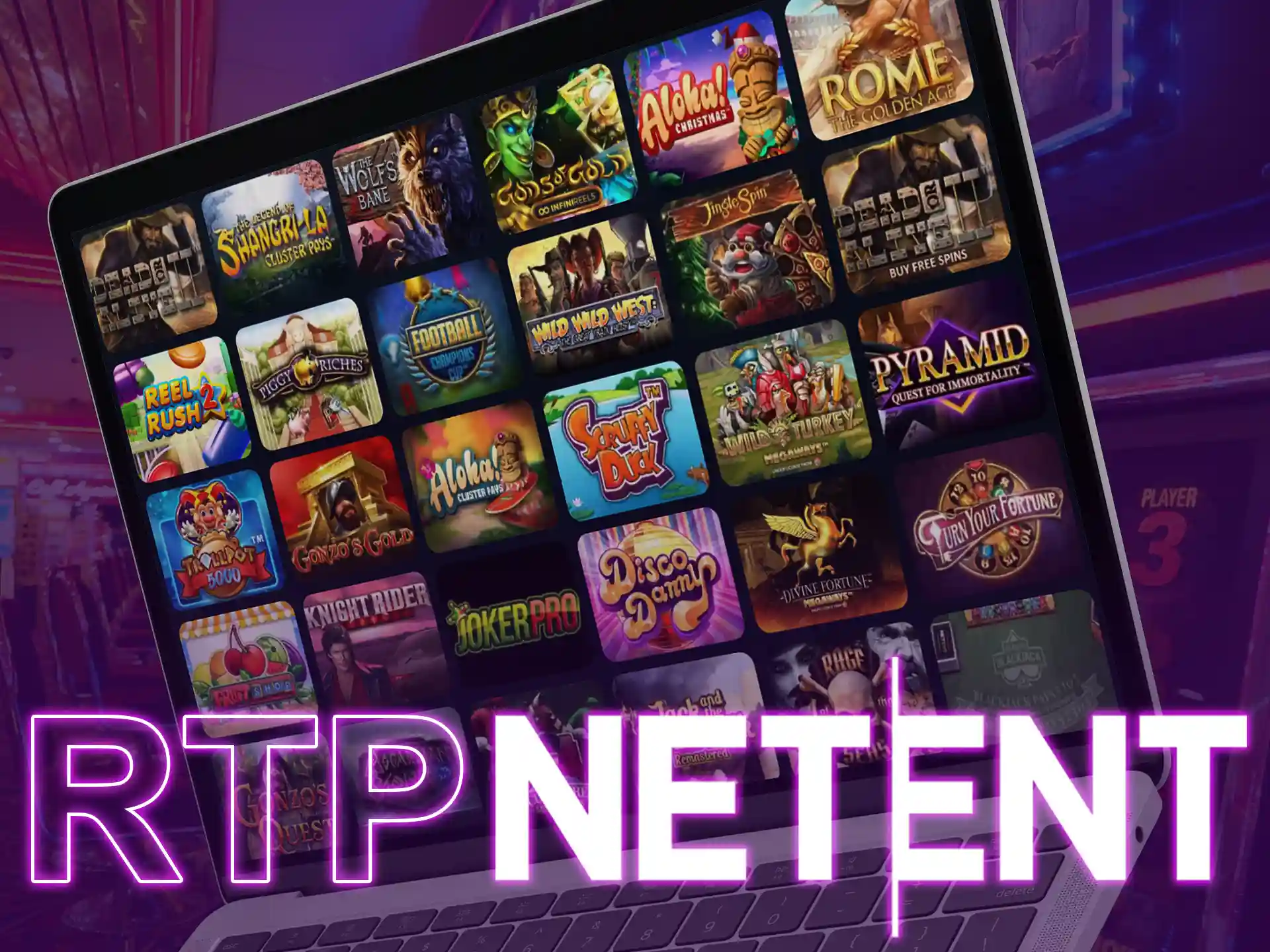 Netent has a high percentage of the total bets in the slot.