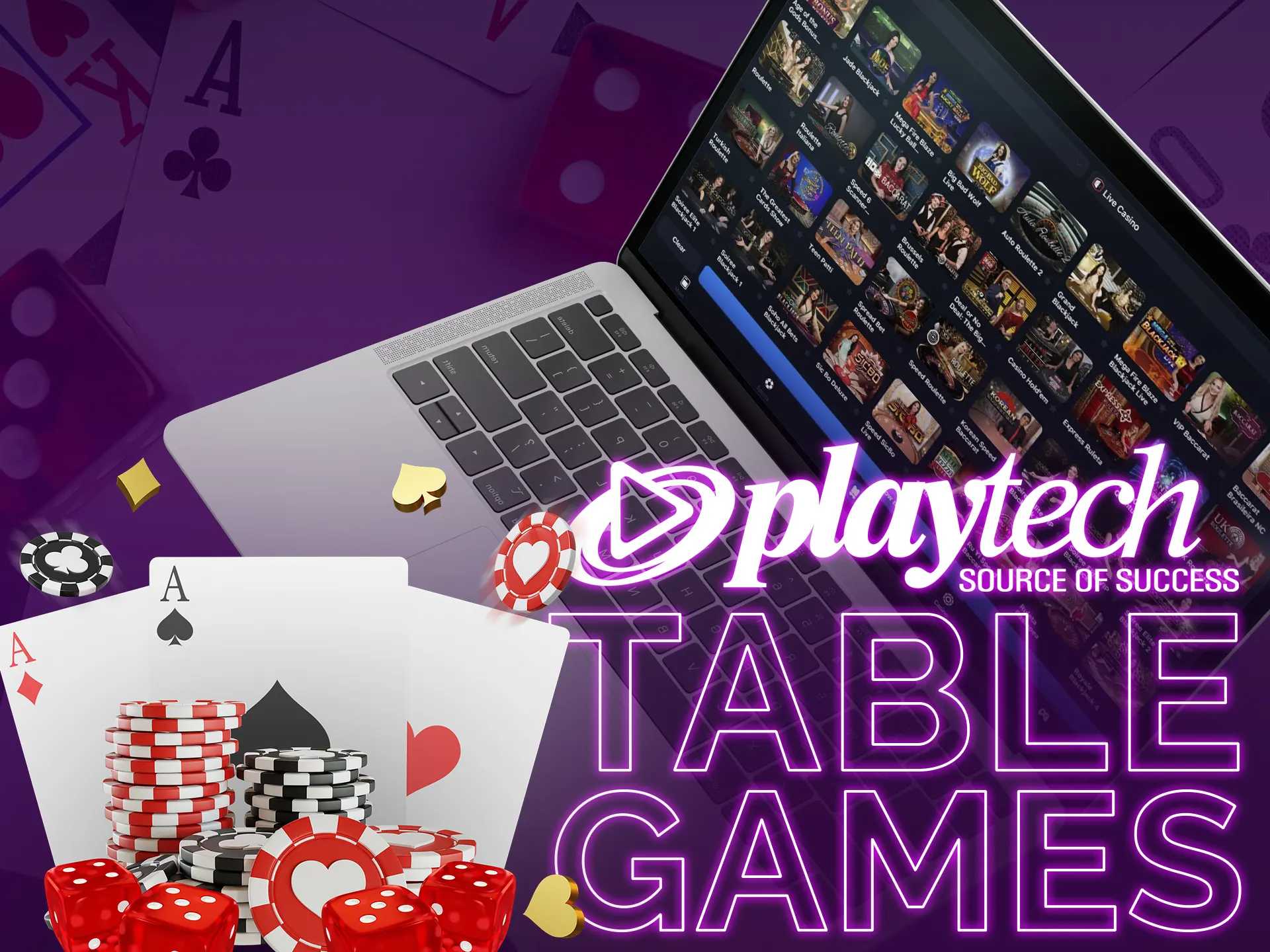 Playtech Table Games: High-quality card games, diverse variations, essential part of live gaming.