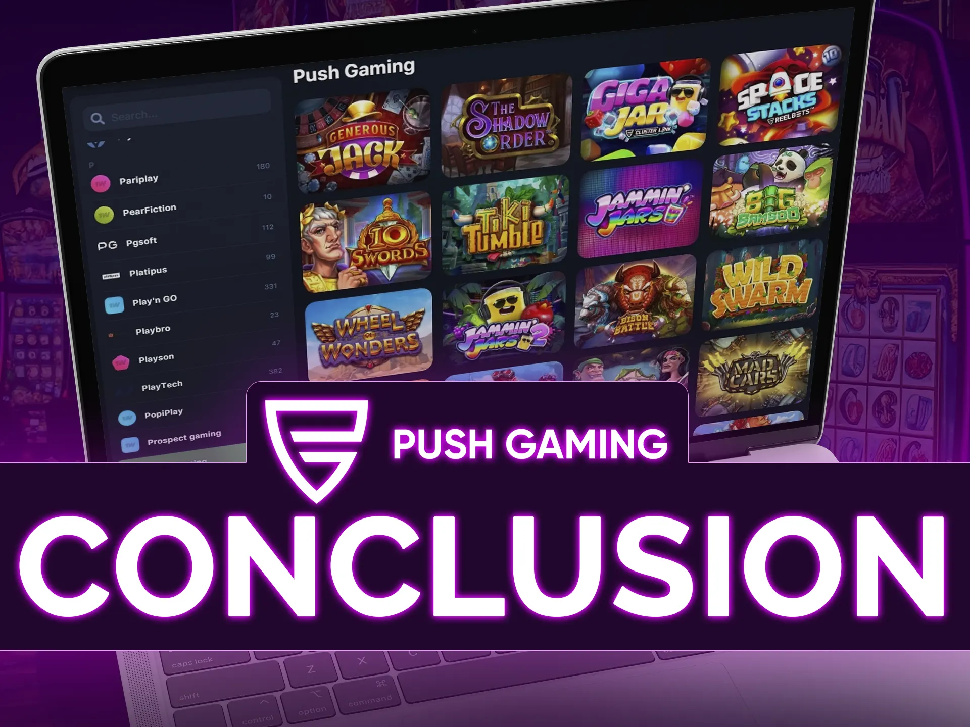 Push Gaming: Top choice for quality slots and earnings.