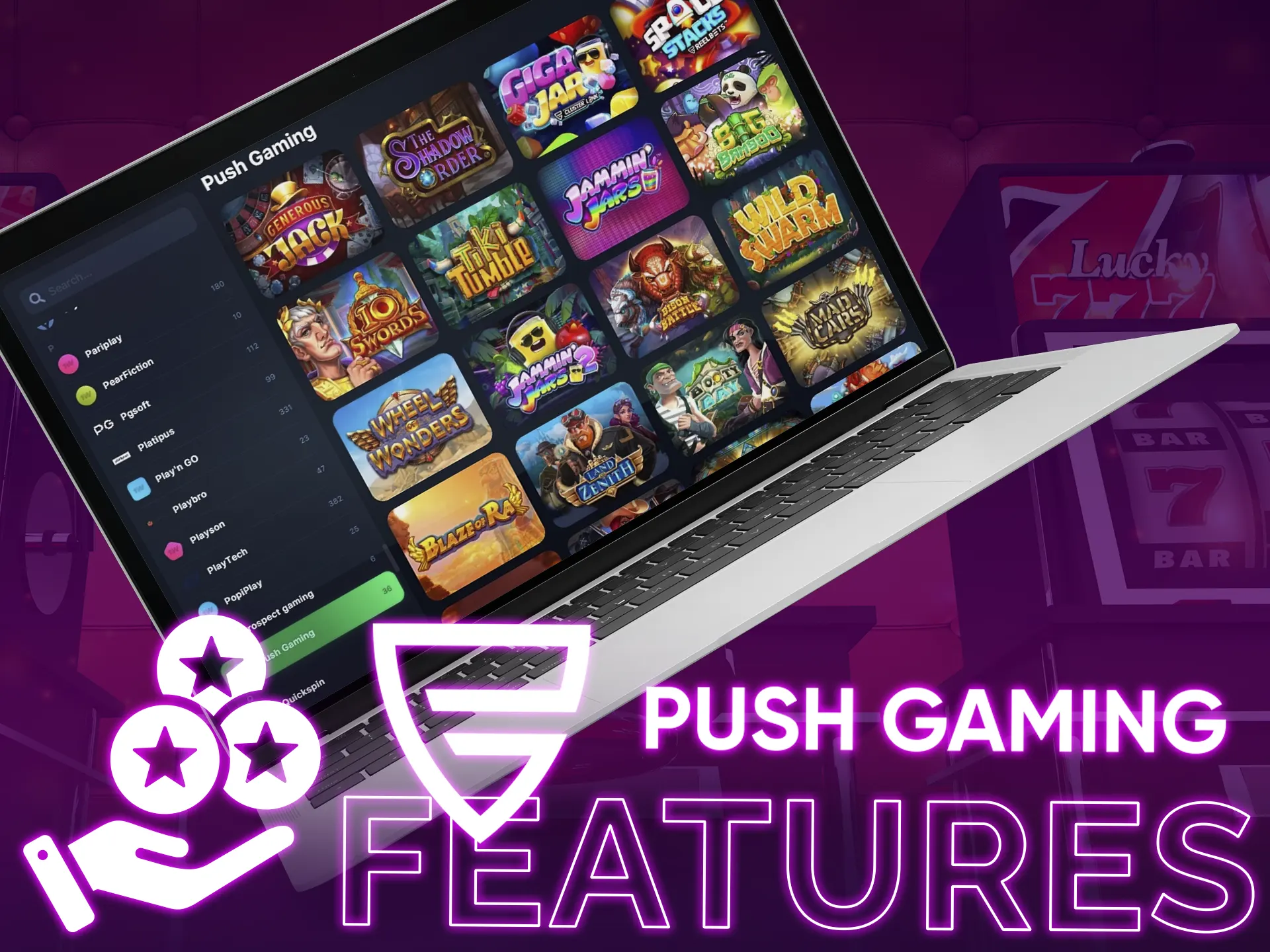 Learn other features of the Push Provider games.