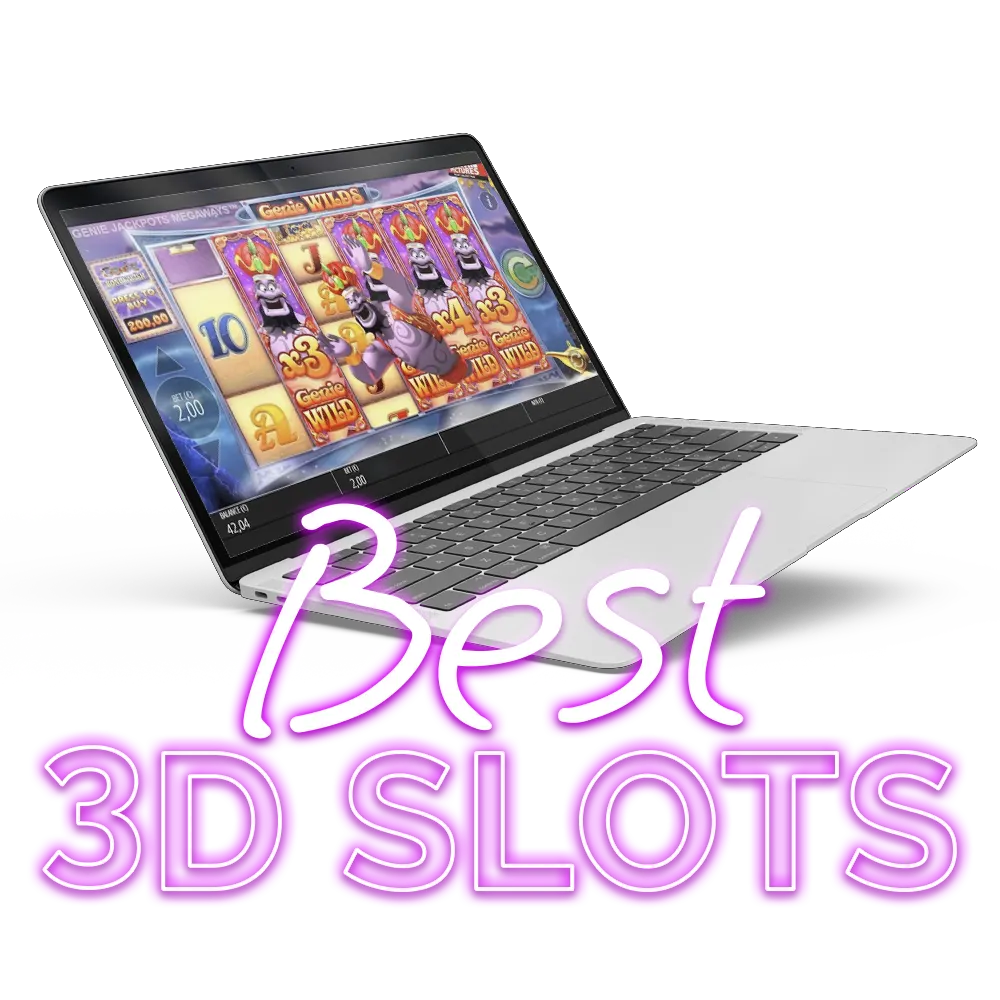 Diversify your leisure time with 3D slots.