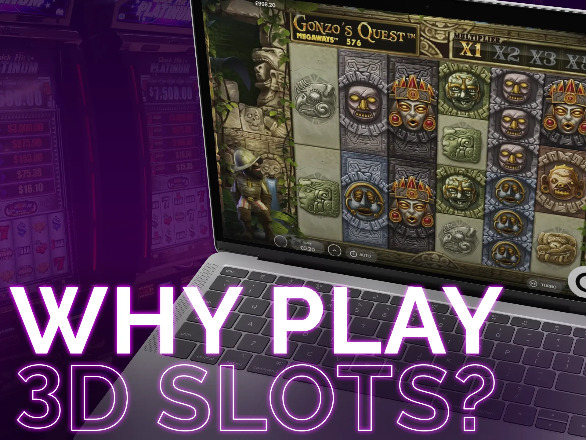 Check out the list of benefits of 3D slots.
