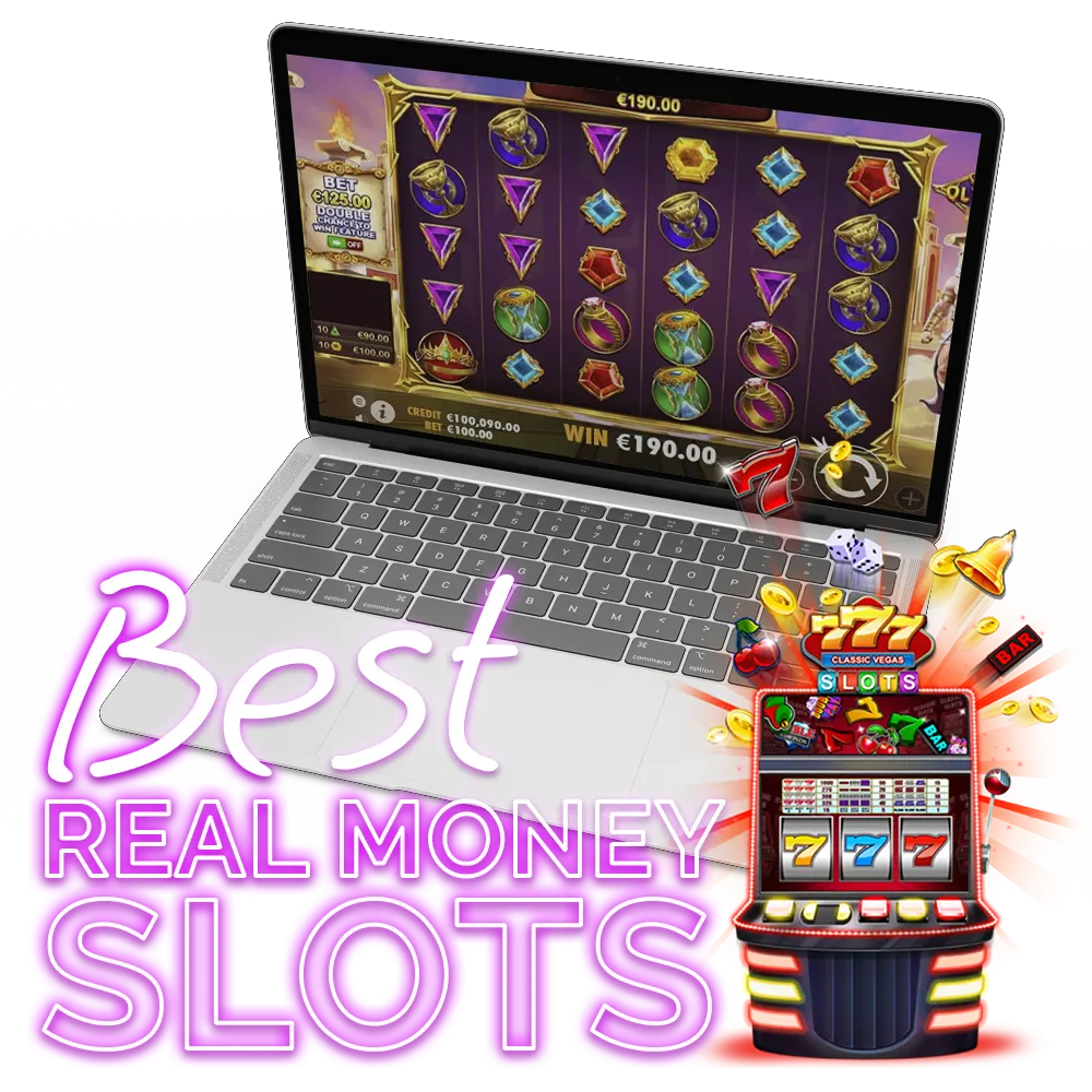 Try playing slots for real money.