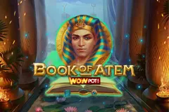 Play Book of Atem WowPot slot and win the jackpot.