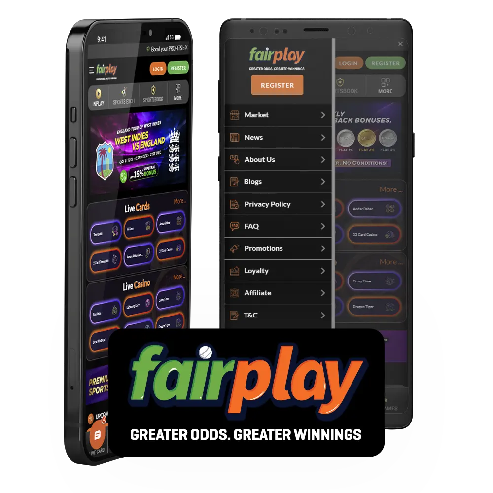 FairPlay Casino offers sports betting, live games, slots, loyalty rewards, and accepts cryptocurrencies. Minimum deposit 500 INR.