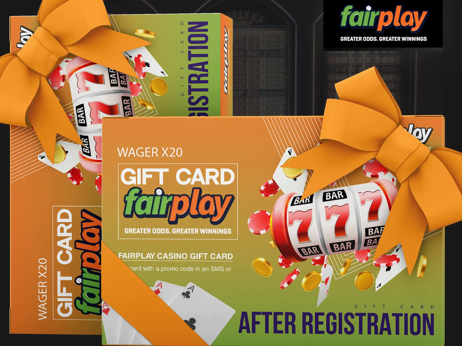 Upon signing up, receive a Fairplay`s gift card via SMS or email for bonus activation.