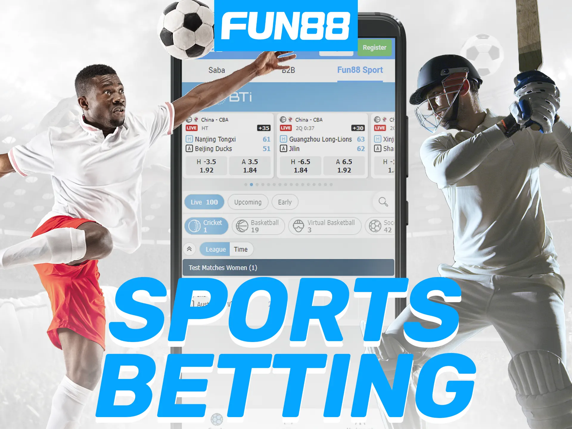 Fun88 app offers diverse sports betting, including cricket, tennis, and live events.