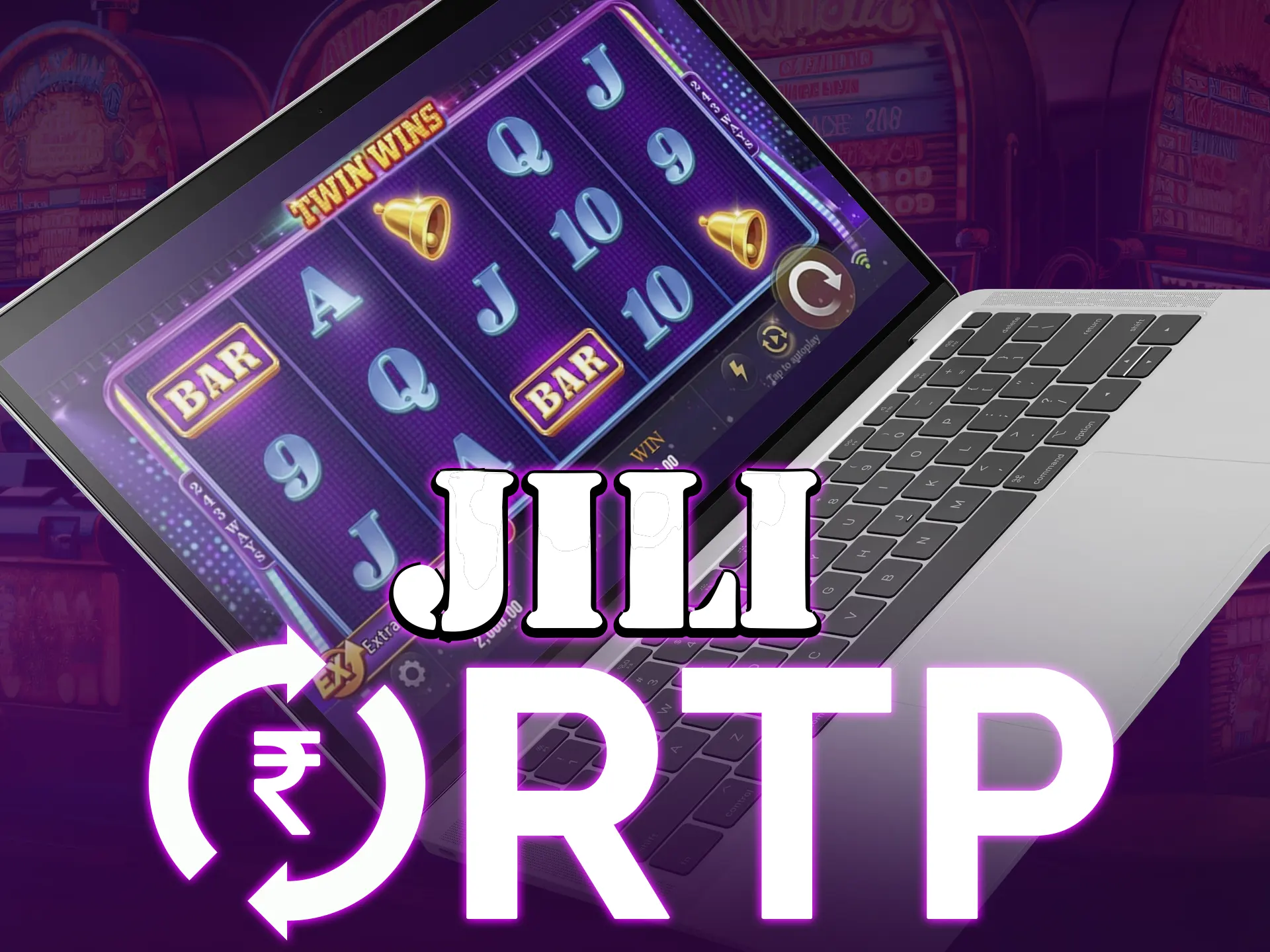 Enjoy Jili slots with high RTP: RomaX, Crazy Hunter, Twin Wins - 97%.