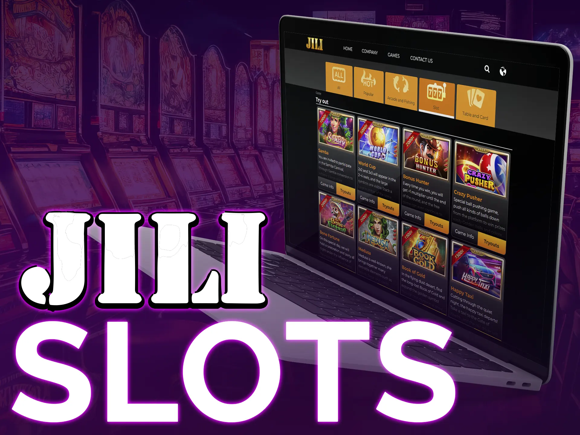 Jili Games offers 40+ slots, classic and video, with diverse themes.