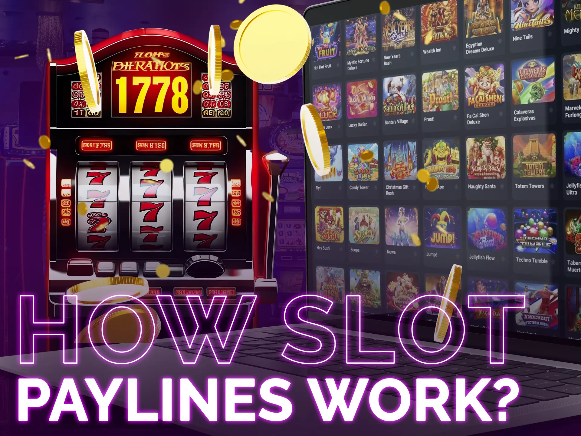 Slot paylines involve forming sequences of identical symbols on reels for varying payouts.