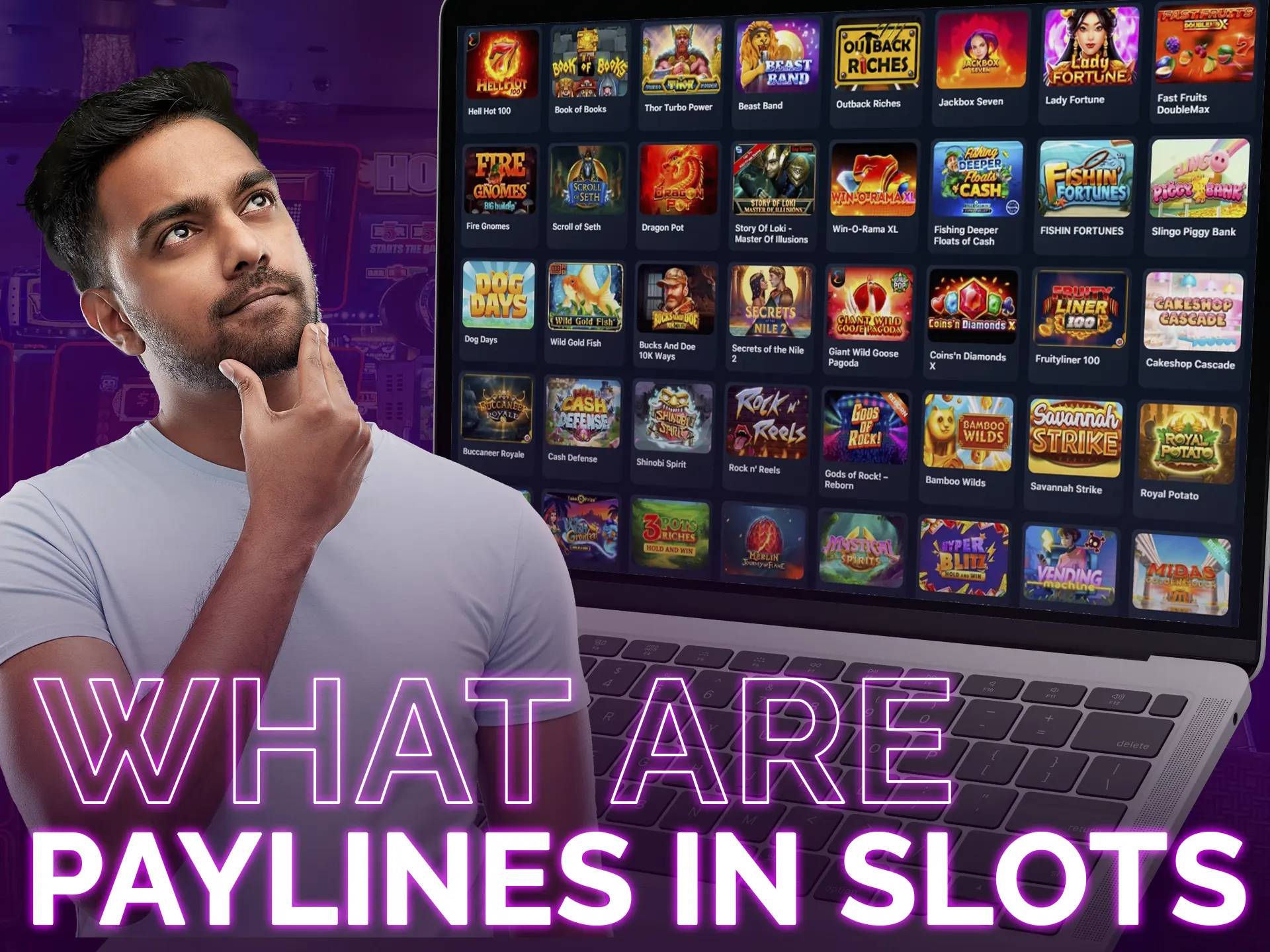 Paylines in slots determine winning combinations.