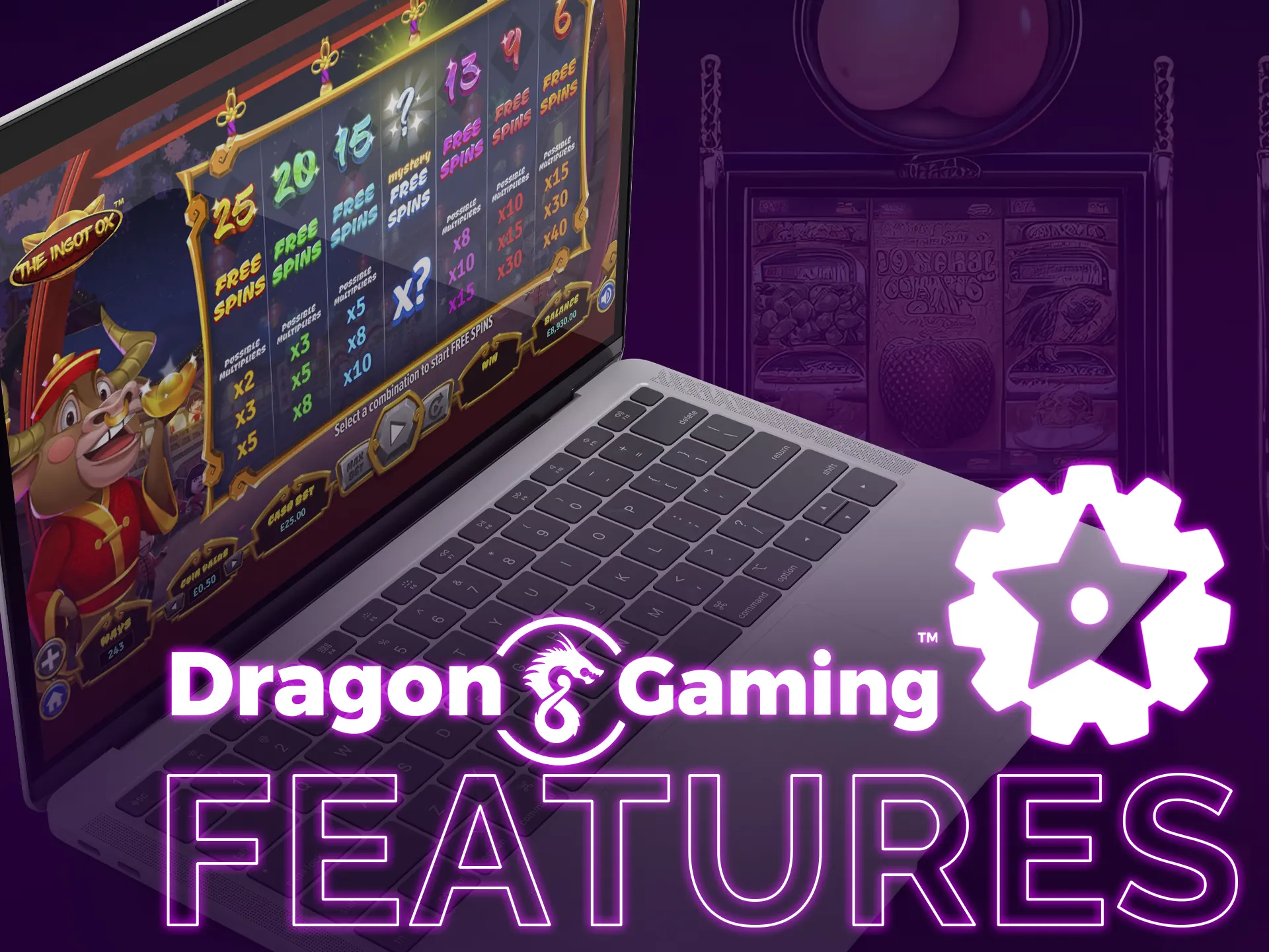 Dragon Gaming offers tech integration, support, and customizable slot features.